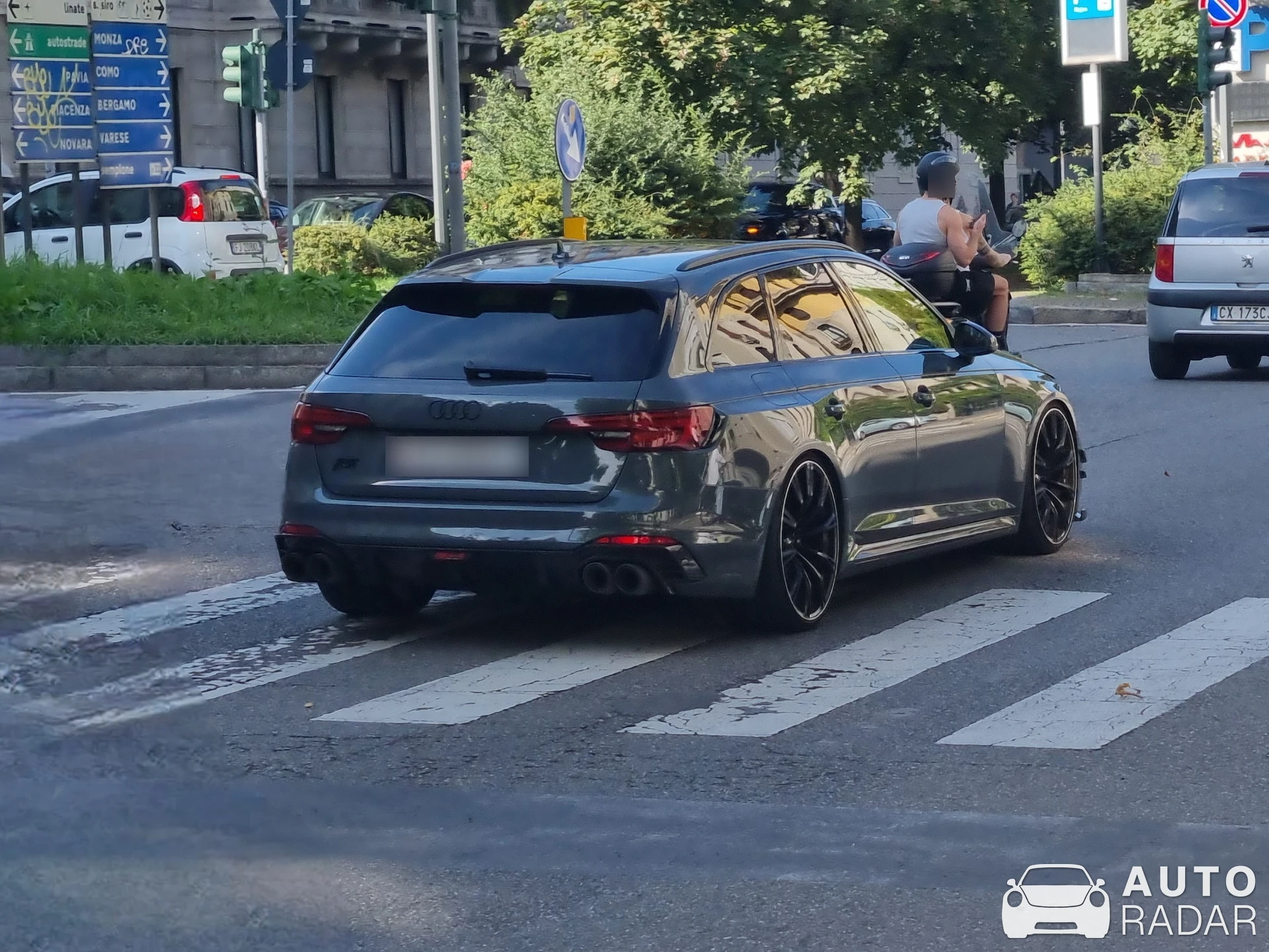 Audi ABT RS4-R Avant B9 spotted in Milano