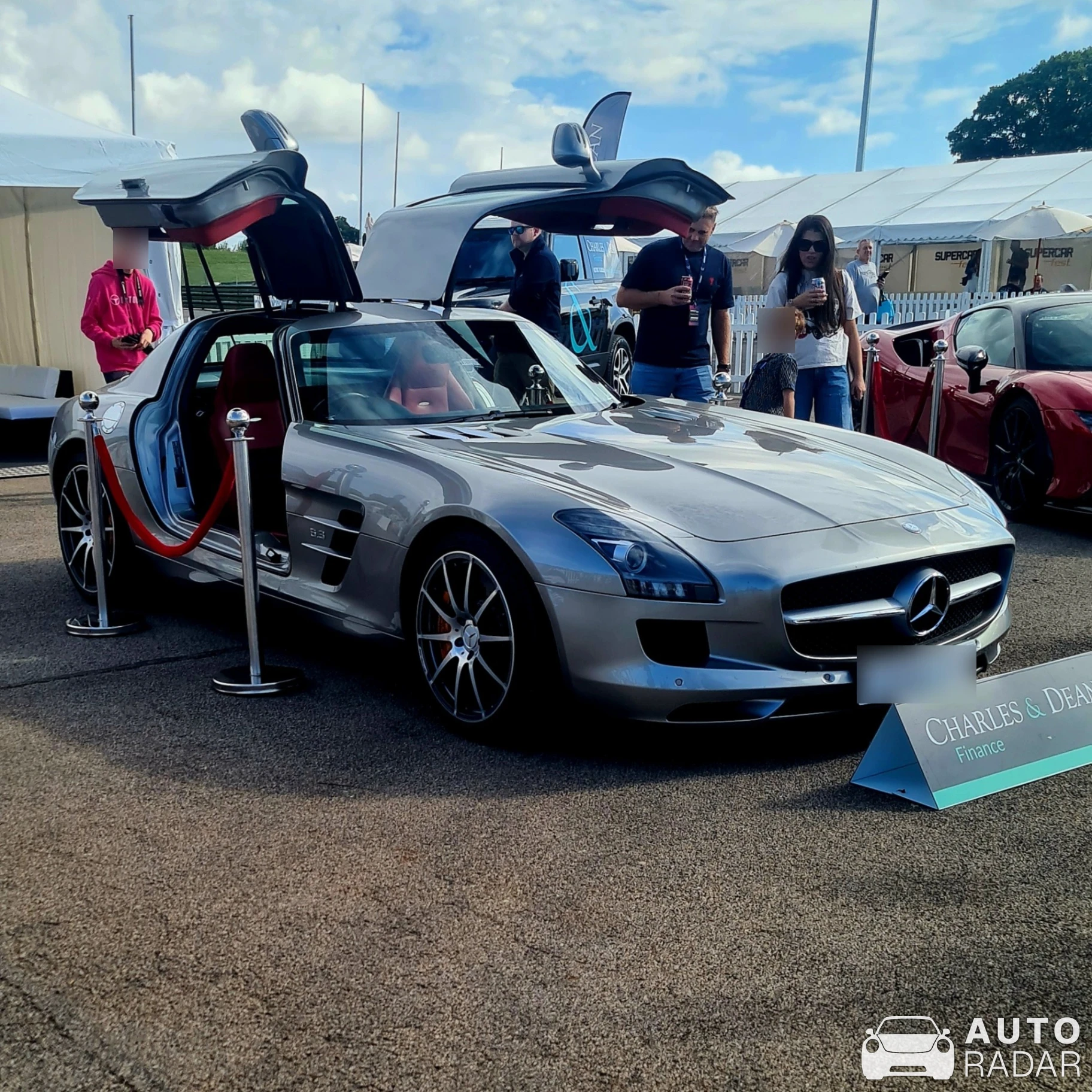 Mercedes-Benz SLS AMG spotted in Leicestershire, United Kingdom