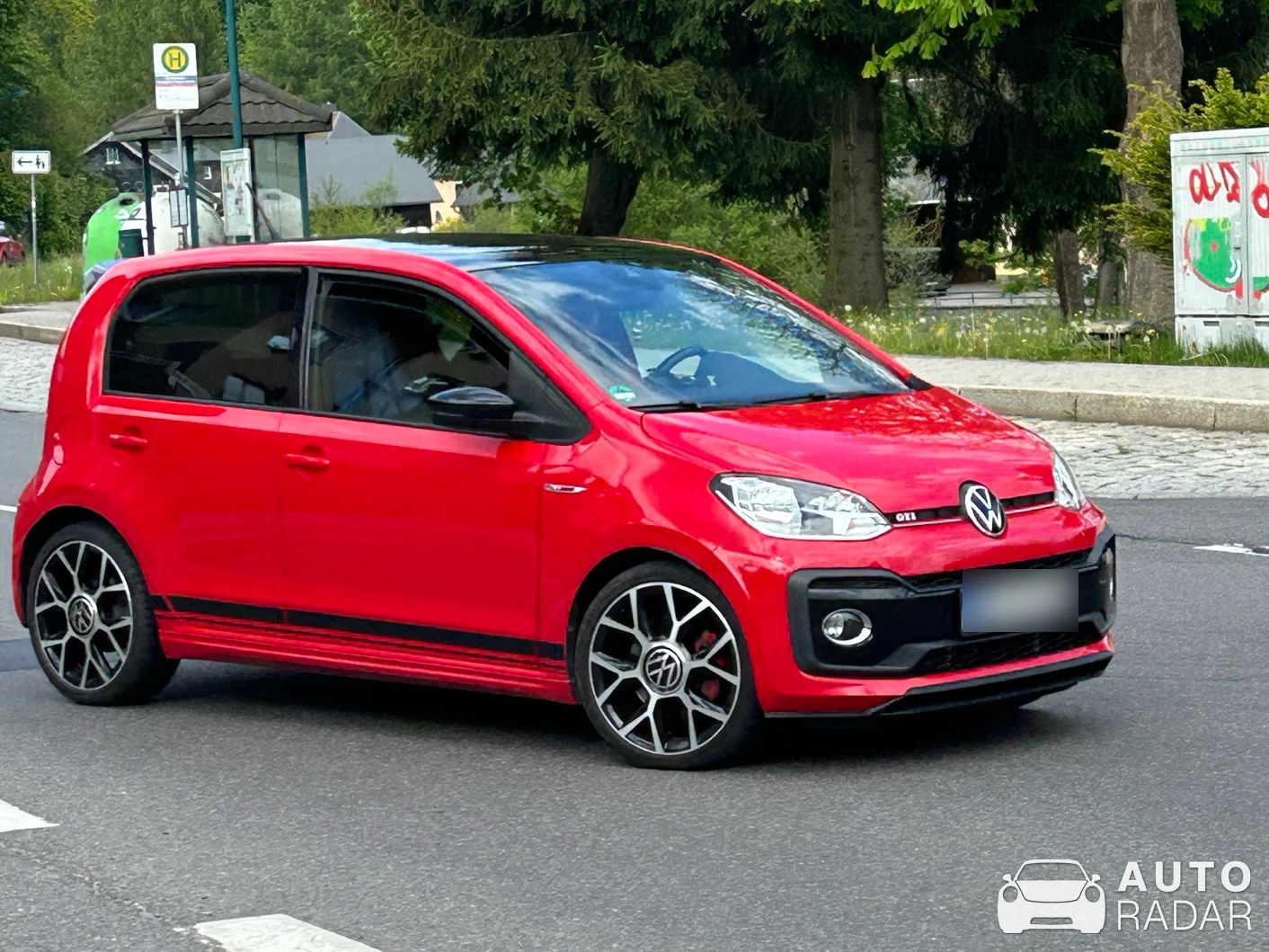 Volkswagen Up GTI spotted in Zwönitz