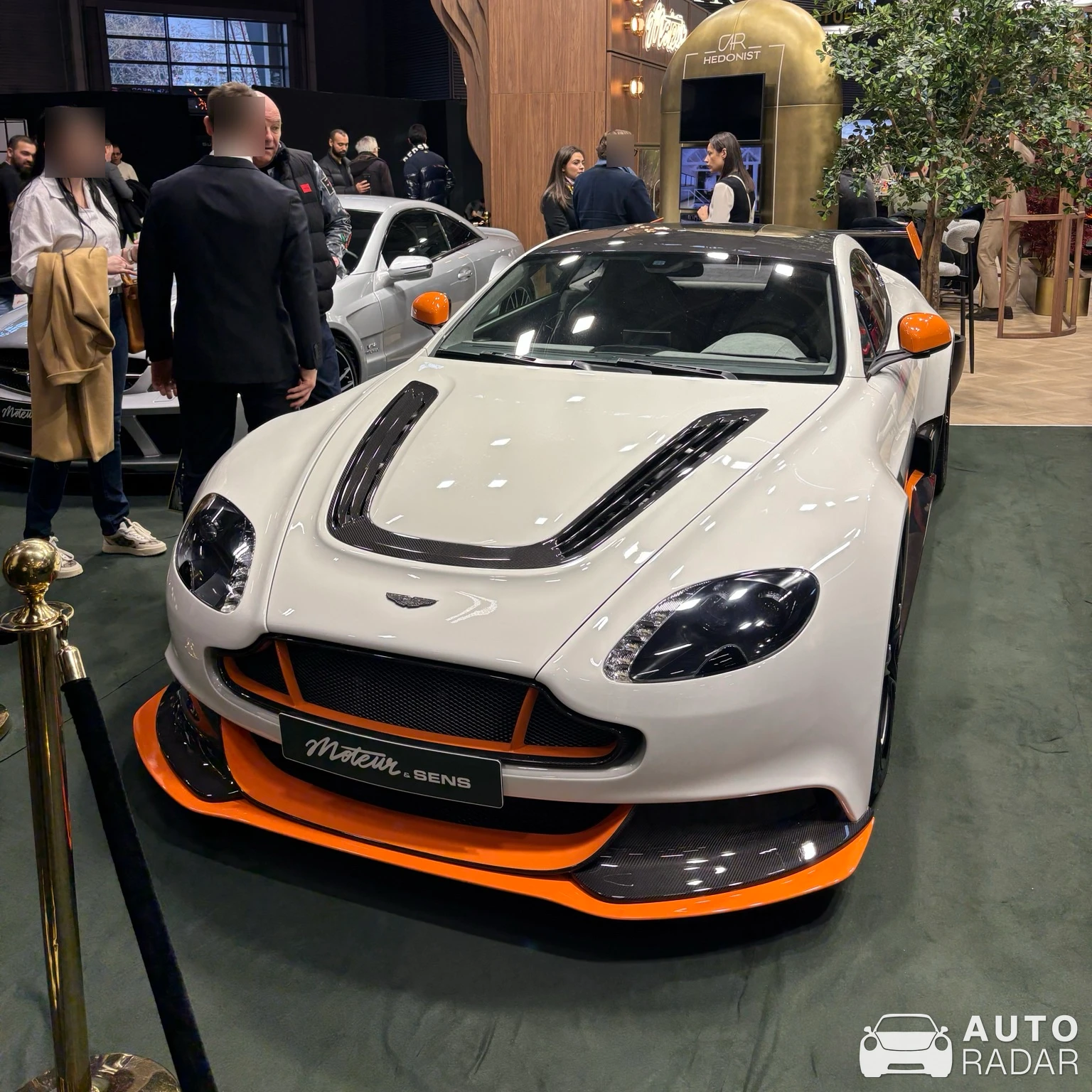 Aston Martin Vantage GT12 spotted in Paris, France