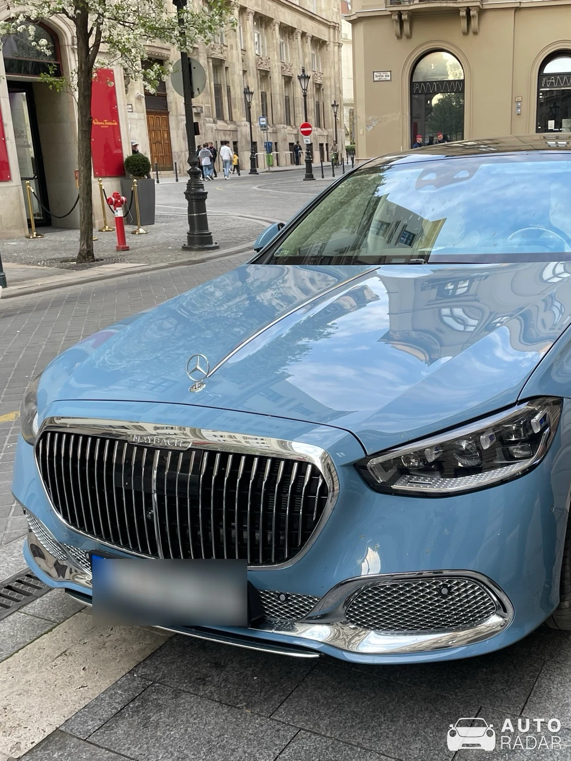 Mercedes-Maybach Brabus S 680 spotted in Budapest
