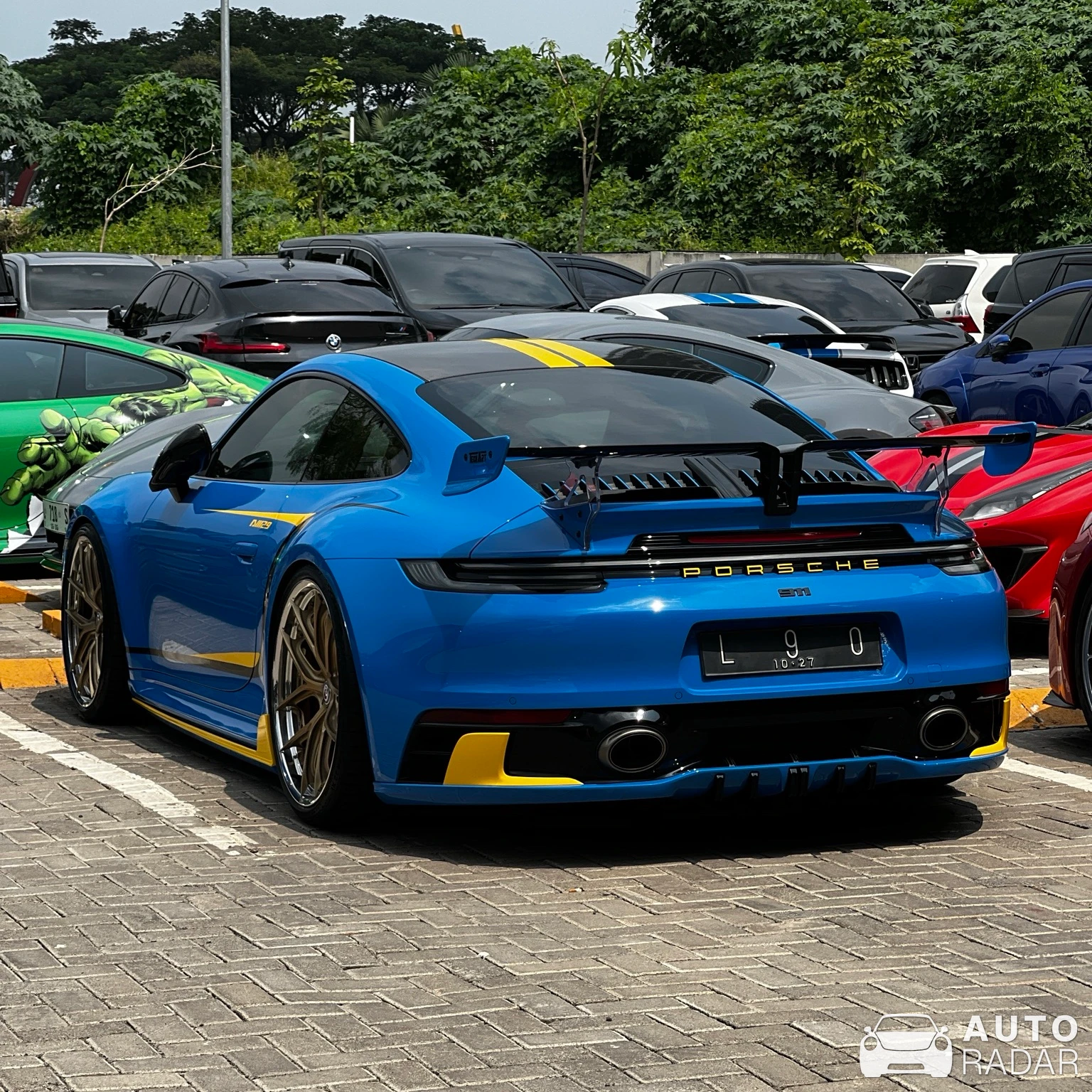 Porsche TechArt 992 GT3 MkI spotted