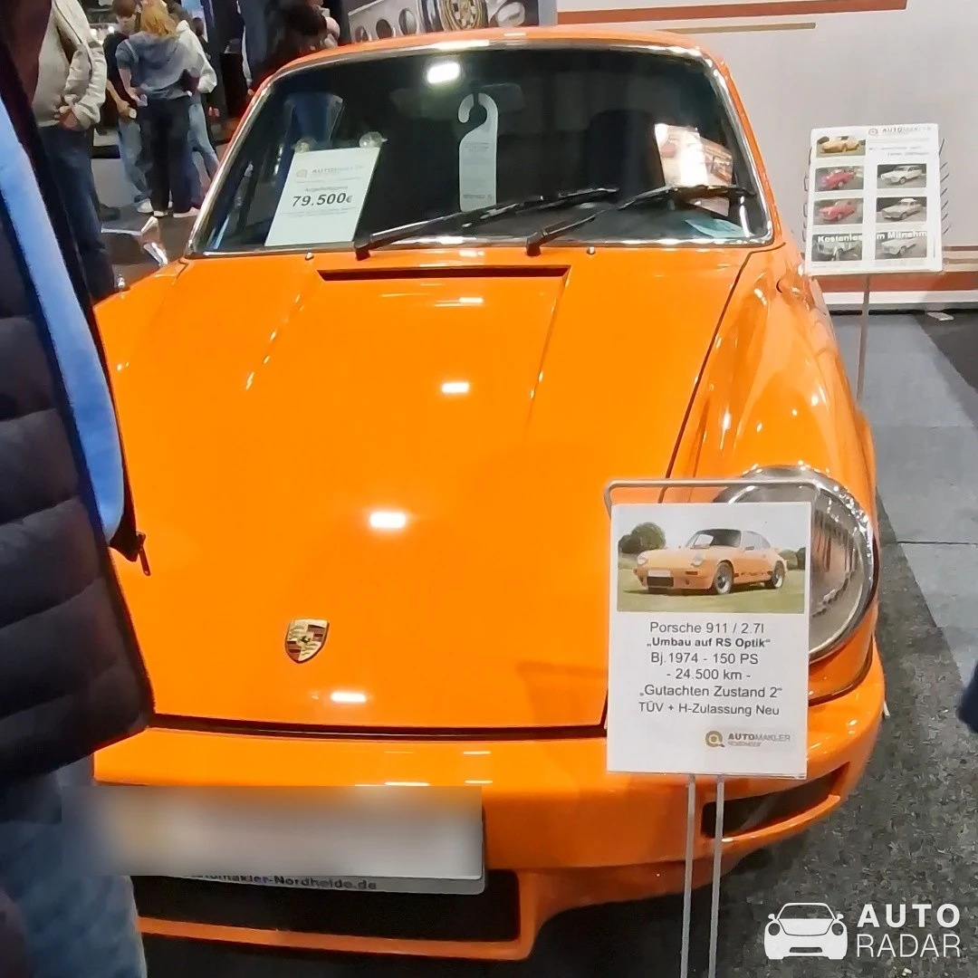 Porsche 911 Carrera 2.7 spotted in Bremen