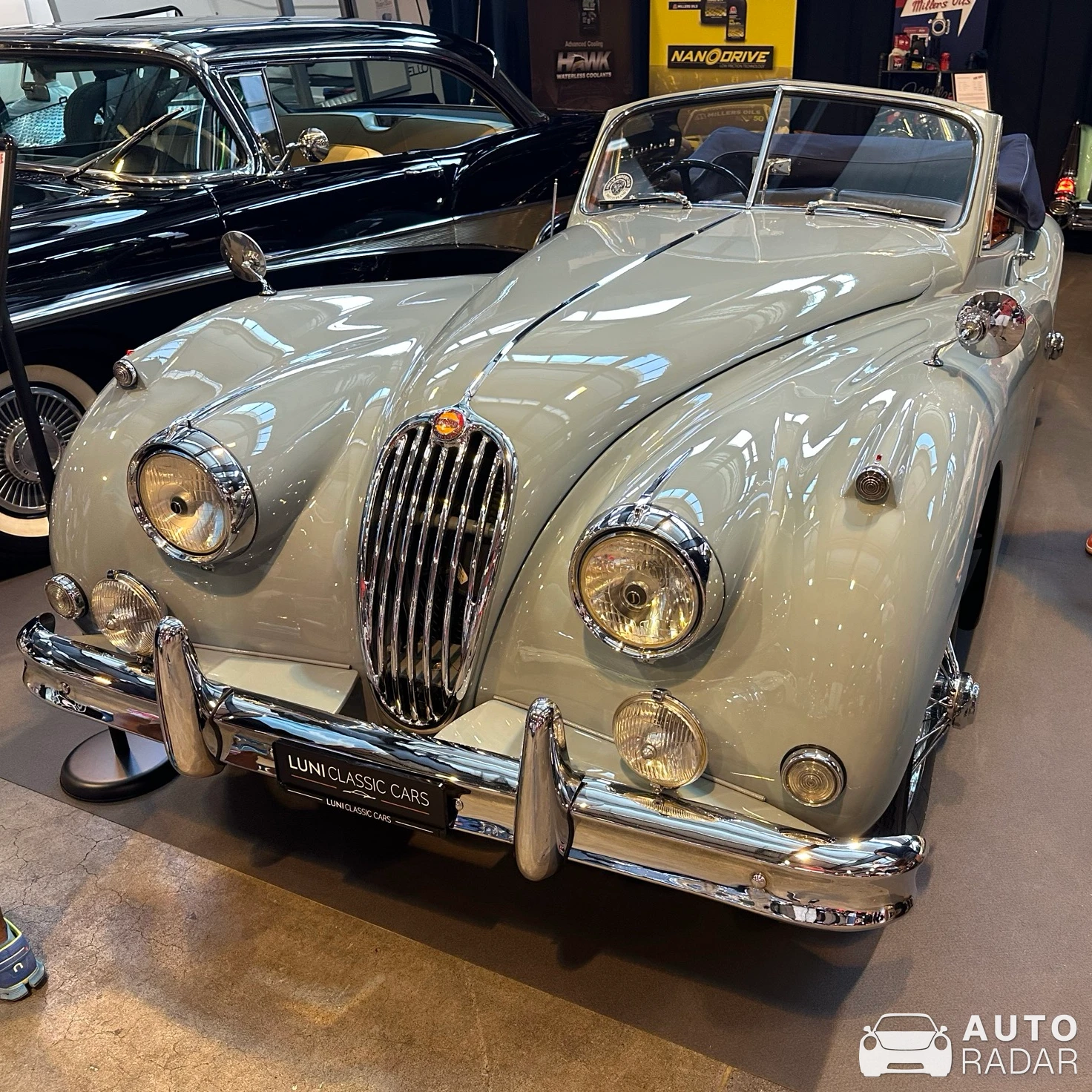 Jaguar XK140 spotted in Luzern