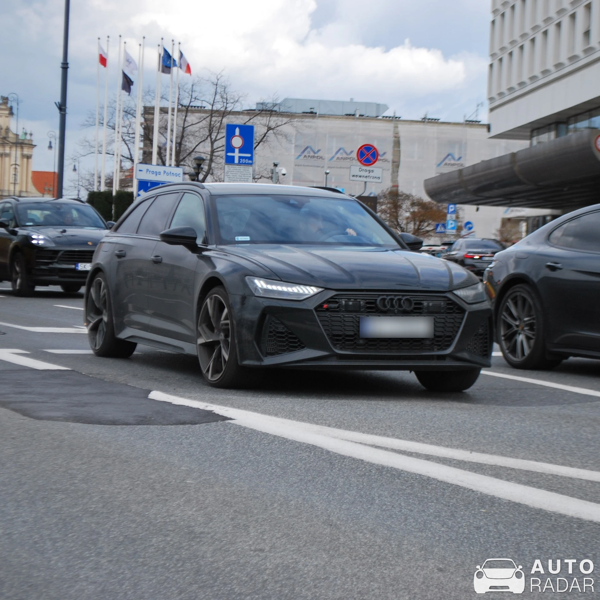 Audi RS6 Avant C8 spotted in Warszawa, Poland