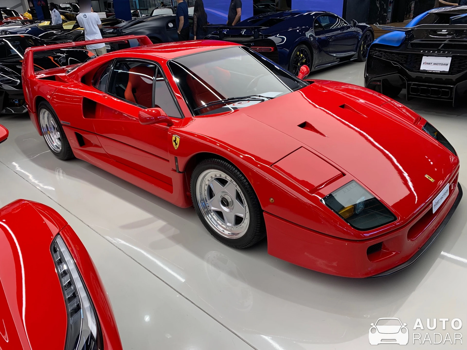 Ferrari F40 spotted in Dubai, United Arab Emirates