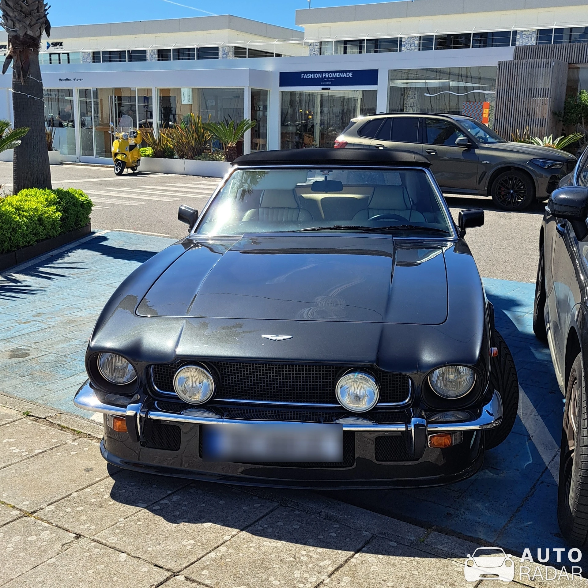 Aston Martin V8 Vantage Volante Zagato spotted in Cascais