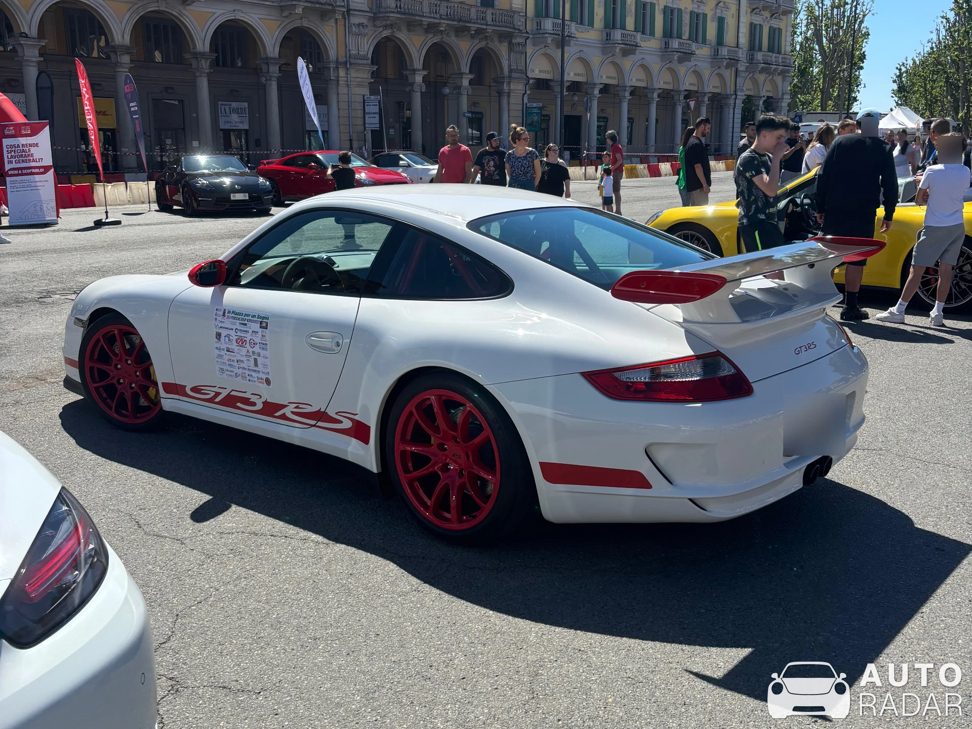 Porsche 997 GT3 RS spotted in Alessandria