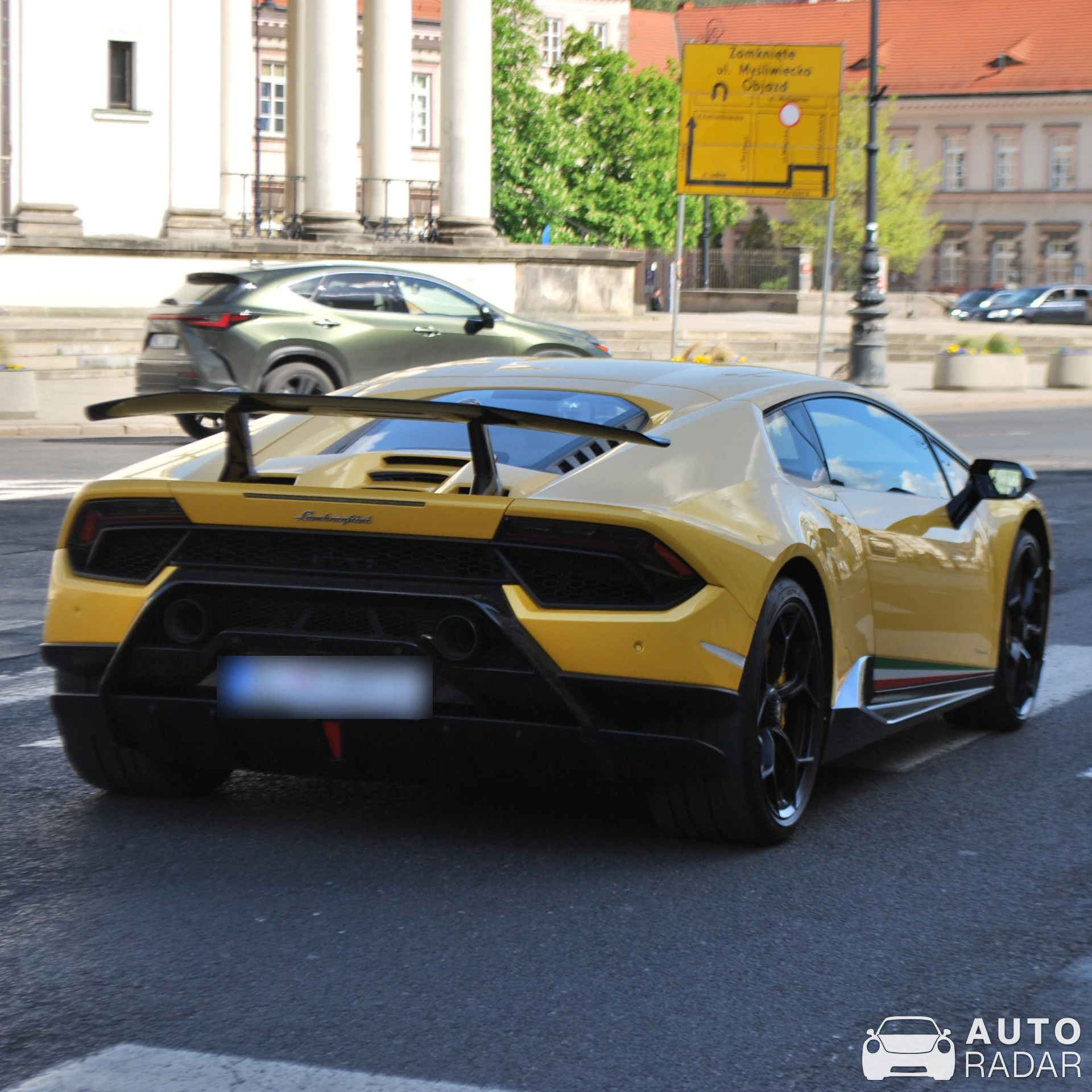 Lamborghini Huracán LP640-4 Performante spotted in Warszawa, Poland