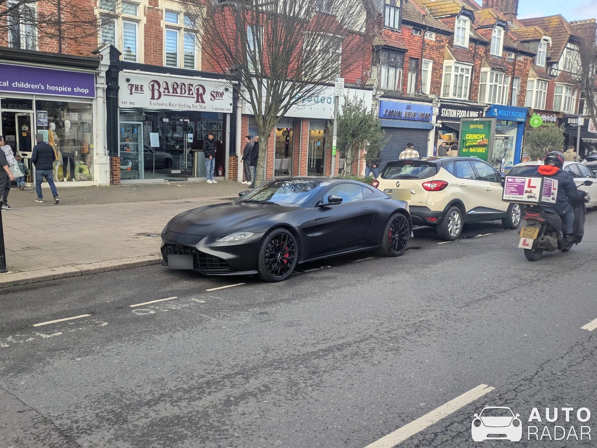 Aston Martin V8 Vantage Formula 1 Edition spotted in London, United Kingdom