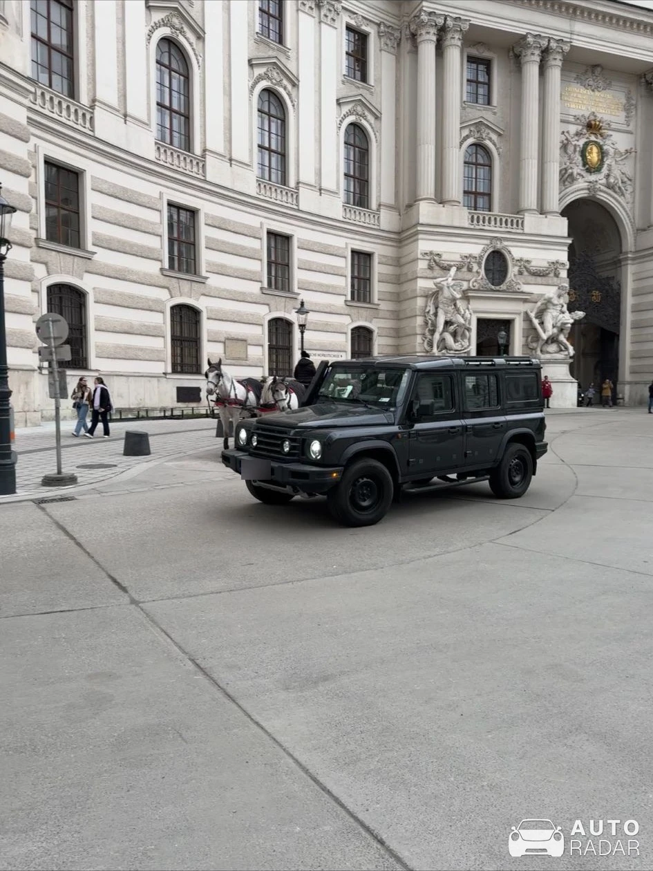 Ineos Grenadier spotted in Wien, Austria