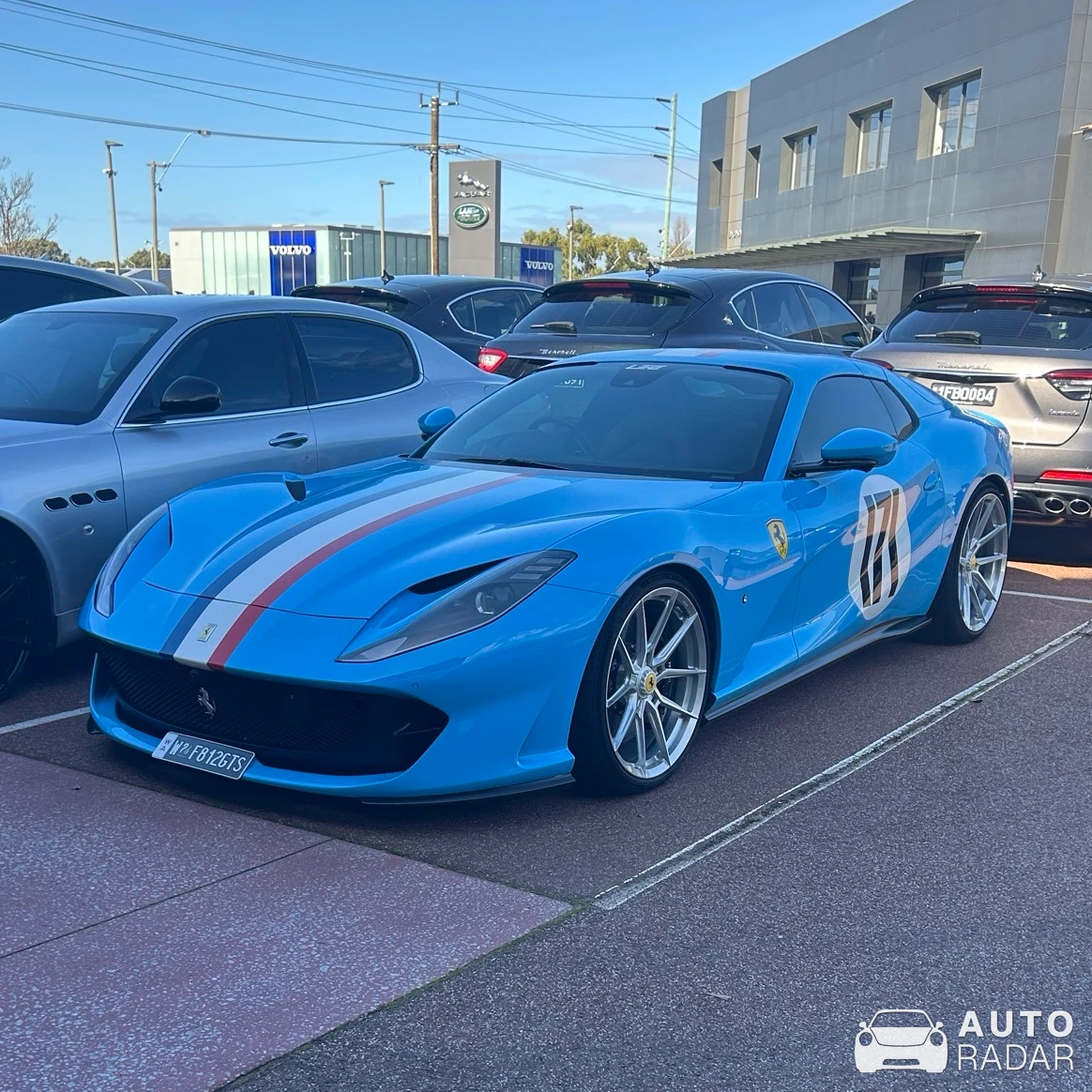 Ferrari 812 GTS Tailor Made spotted in Osborne Park, Australia