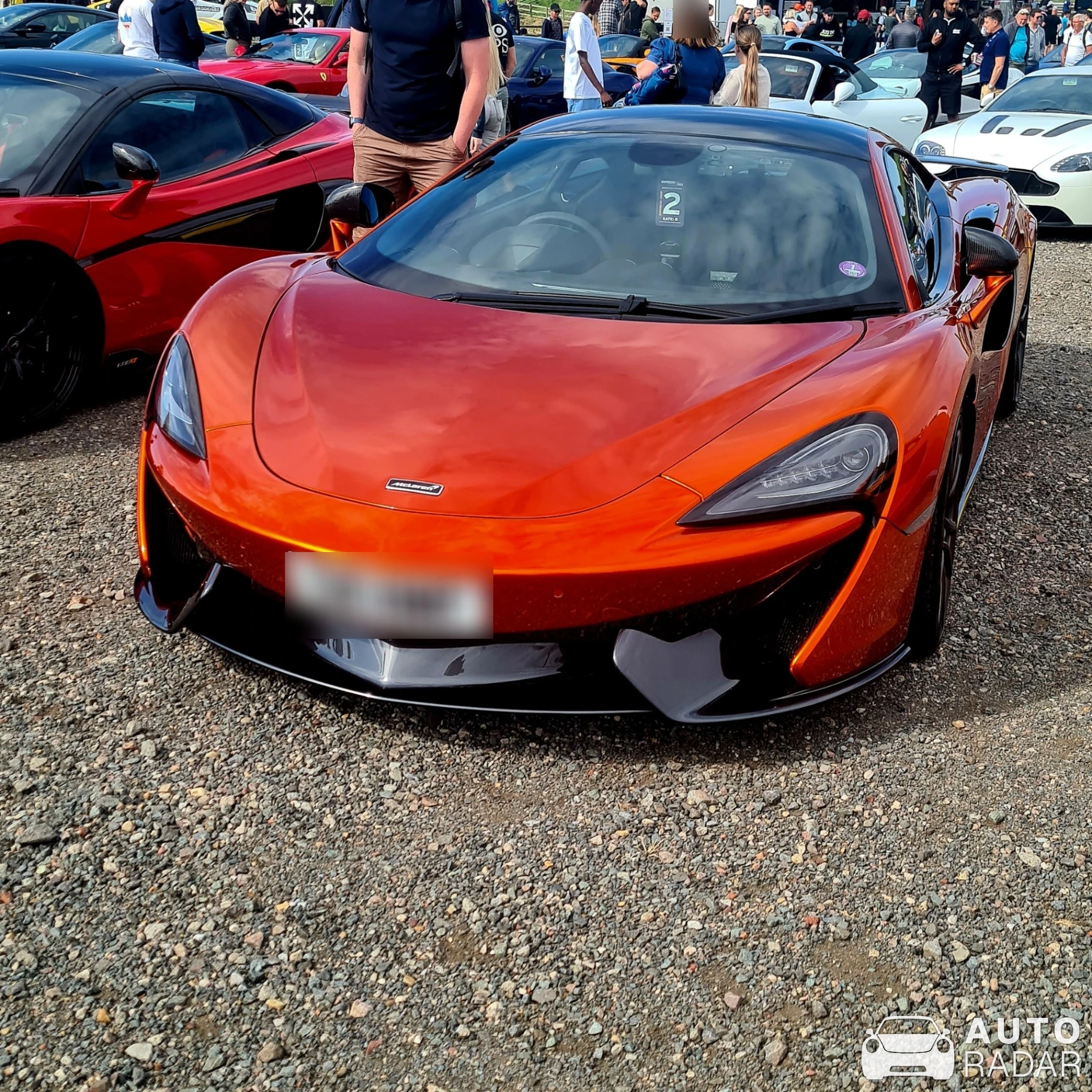 McLaren 570S Spider spotted in Leicestershire, United Kingdom