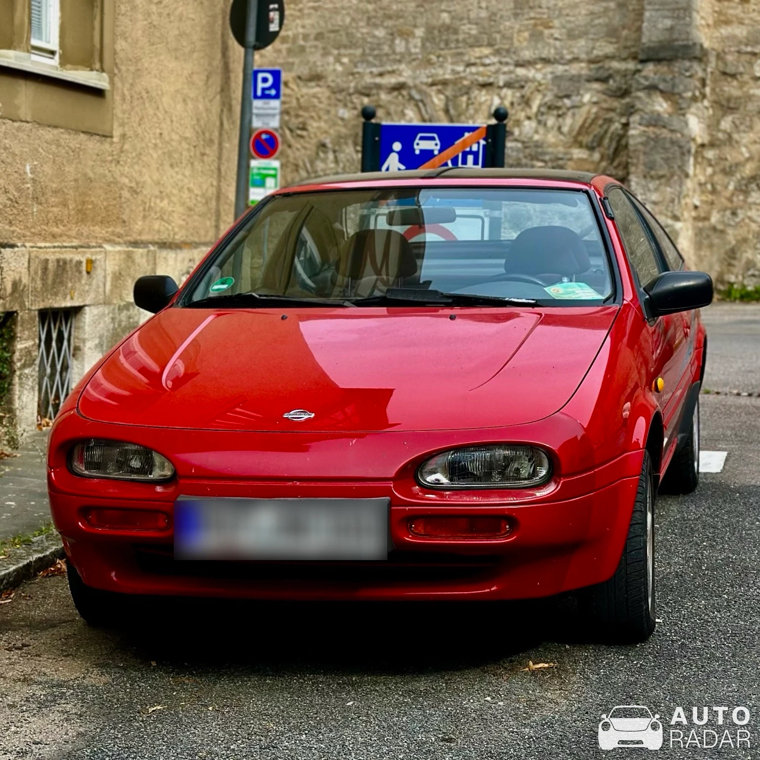 Nissan NX spotted in Rothenburg ob der Tauber