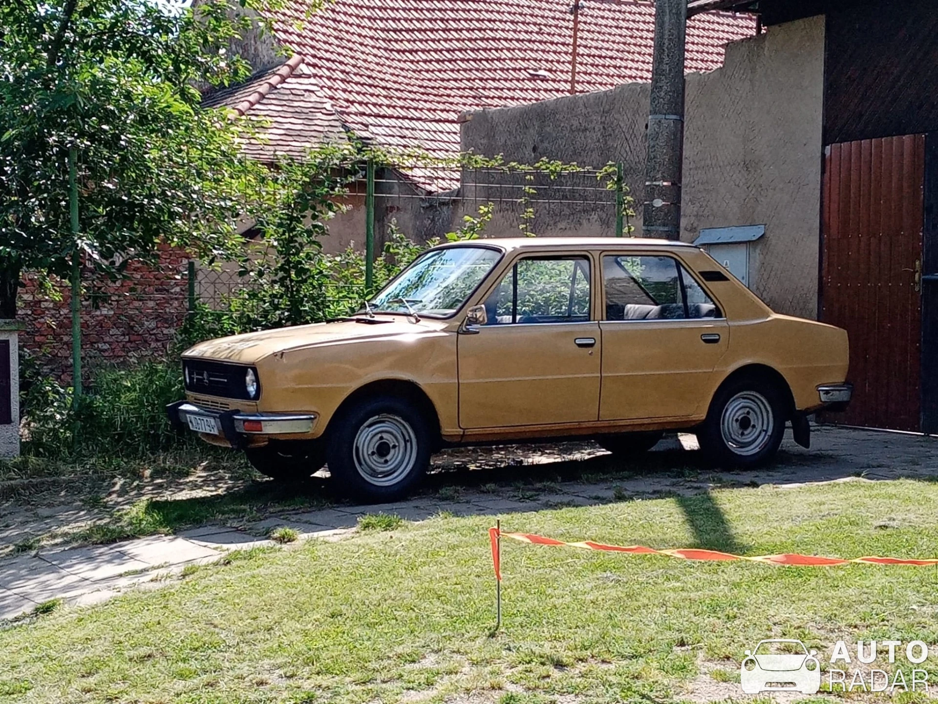Škoda 105S spotted in Dobelice