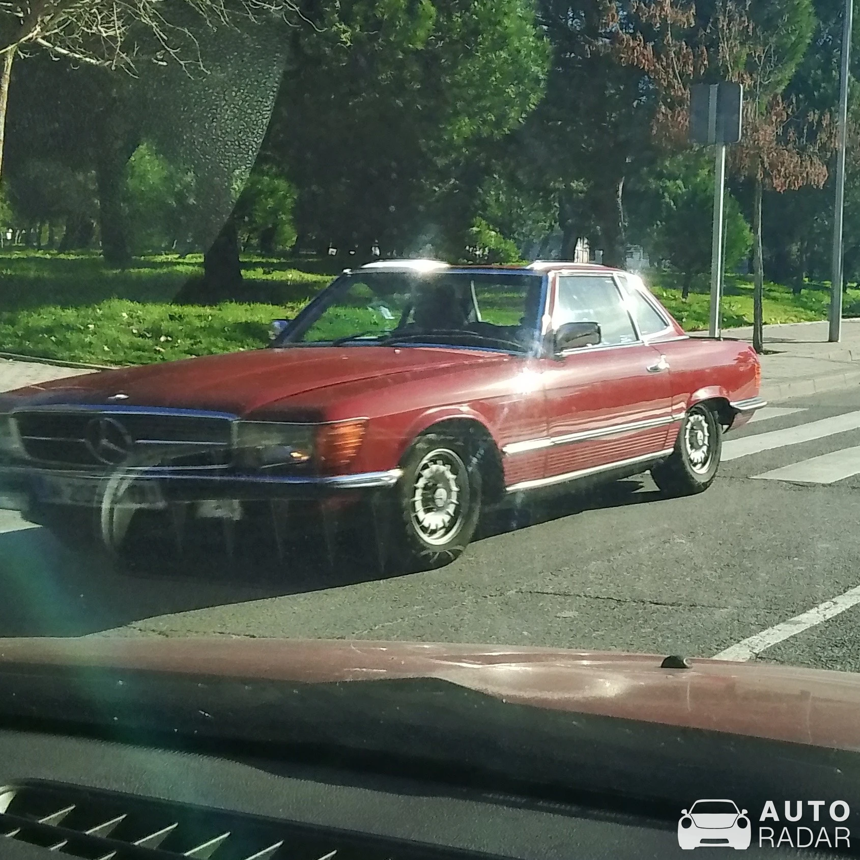 Mercedes-Benz SL 500 spotted in Madrid, Spain