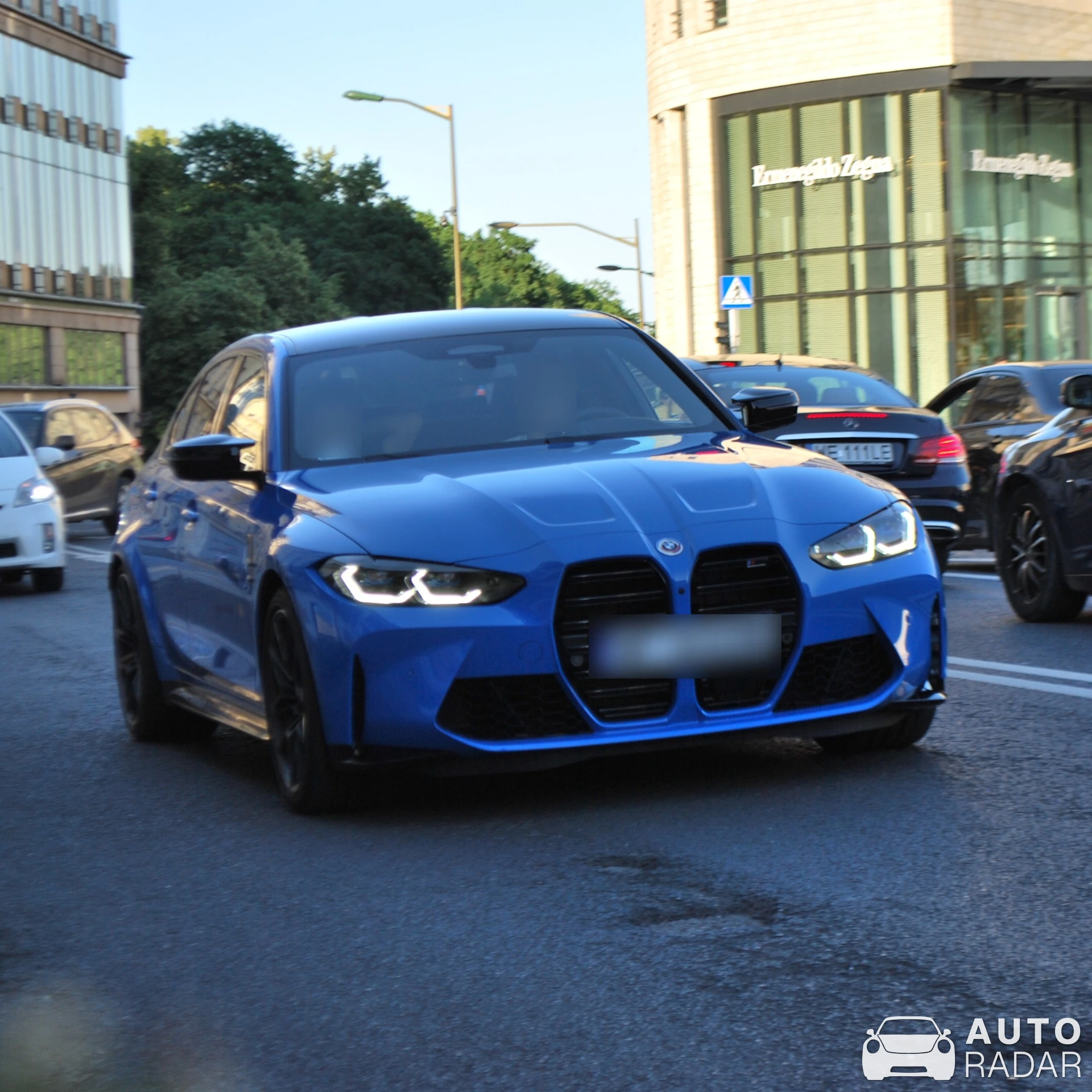 BMW M3 G80 Sedan Competition spotted in Warszawa, Poland