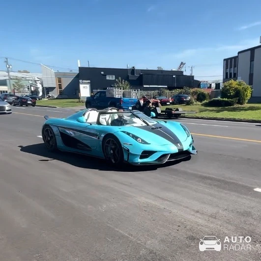 Koenigsegg Regera spotted in Mascouche, Canada