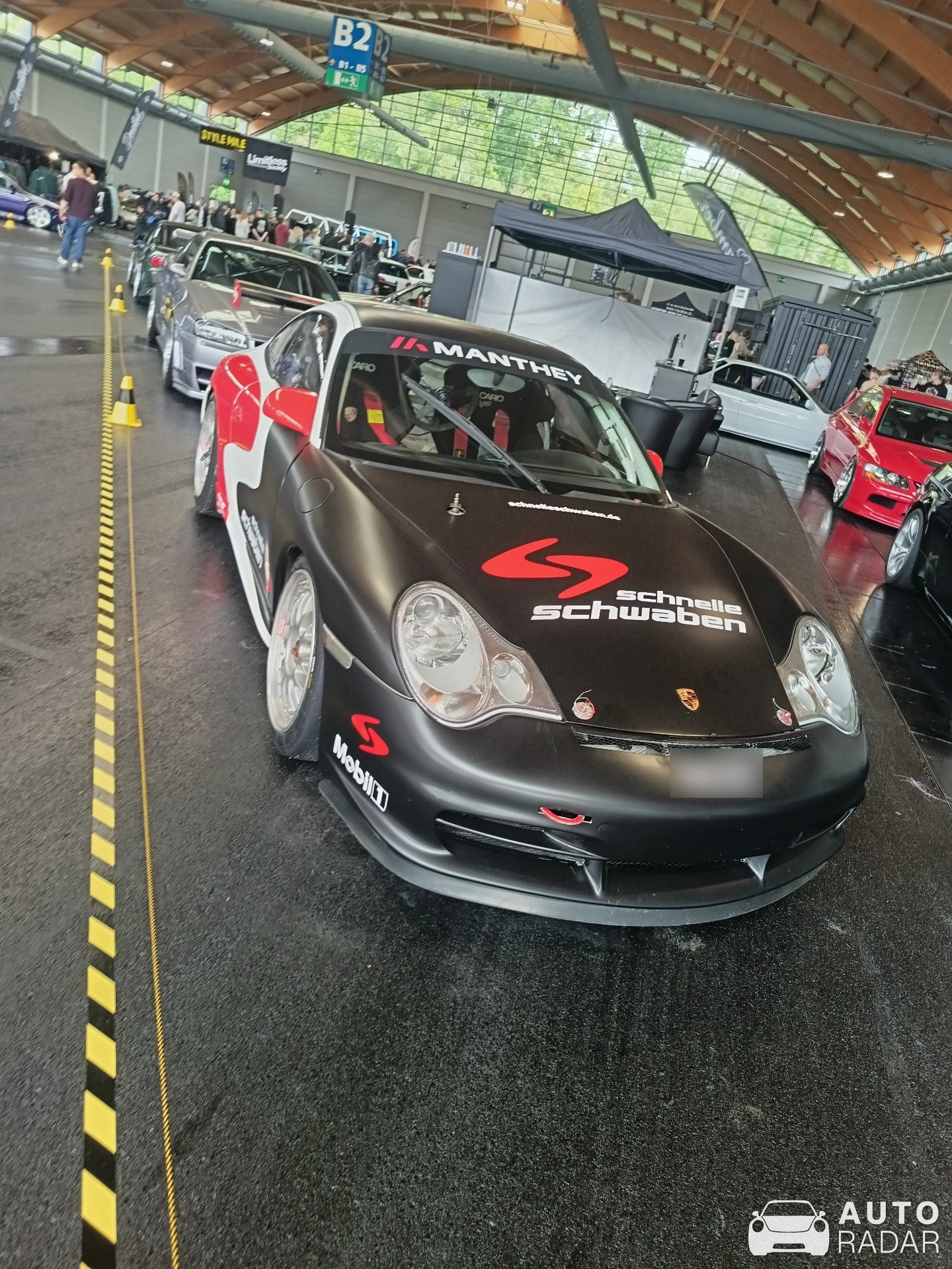 Porsche 996 GT3 Cup spotted in Friedrichshafen