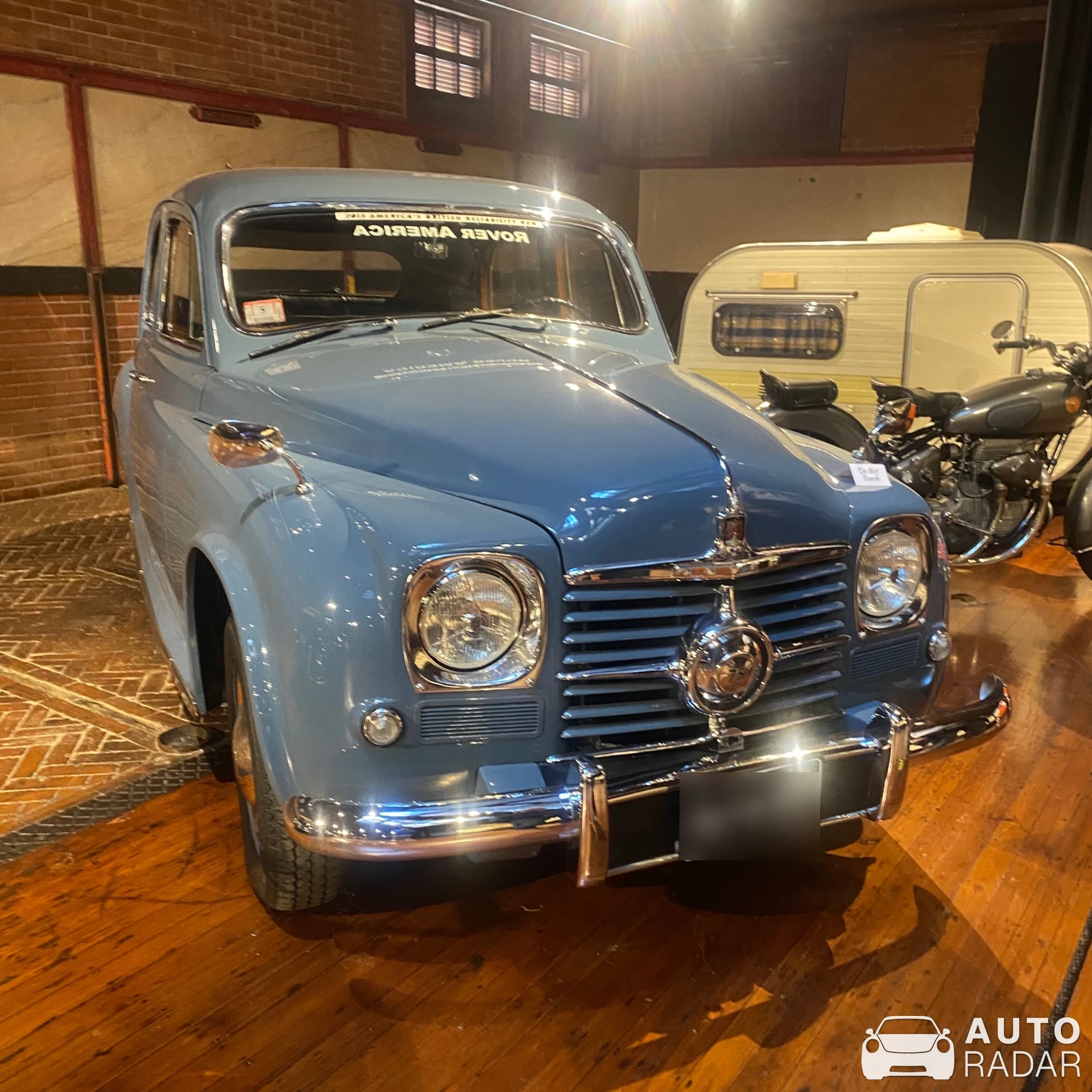 Rover P4 spotted in Brookline