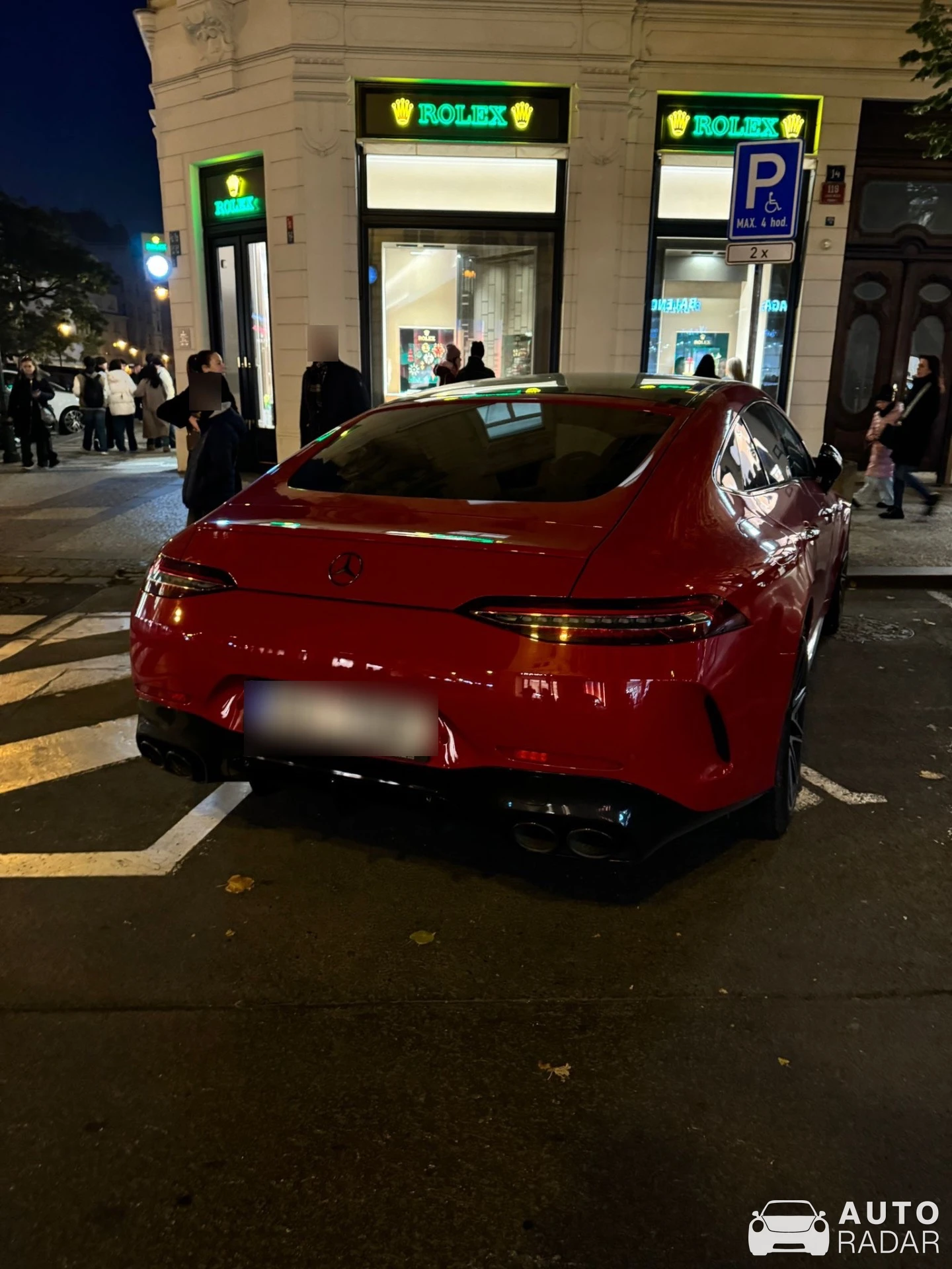Mercedes-AMG GT 53 X290 spotted in Praha 1, Czechia