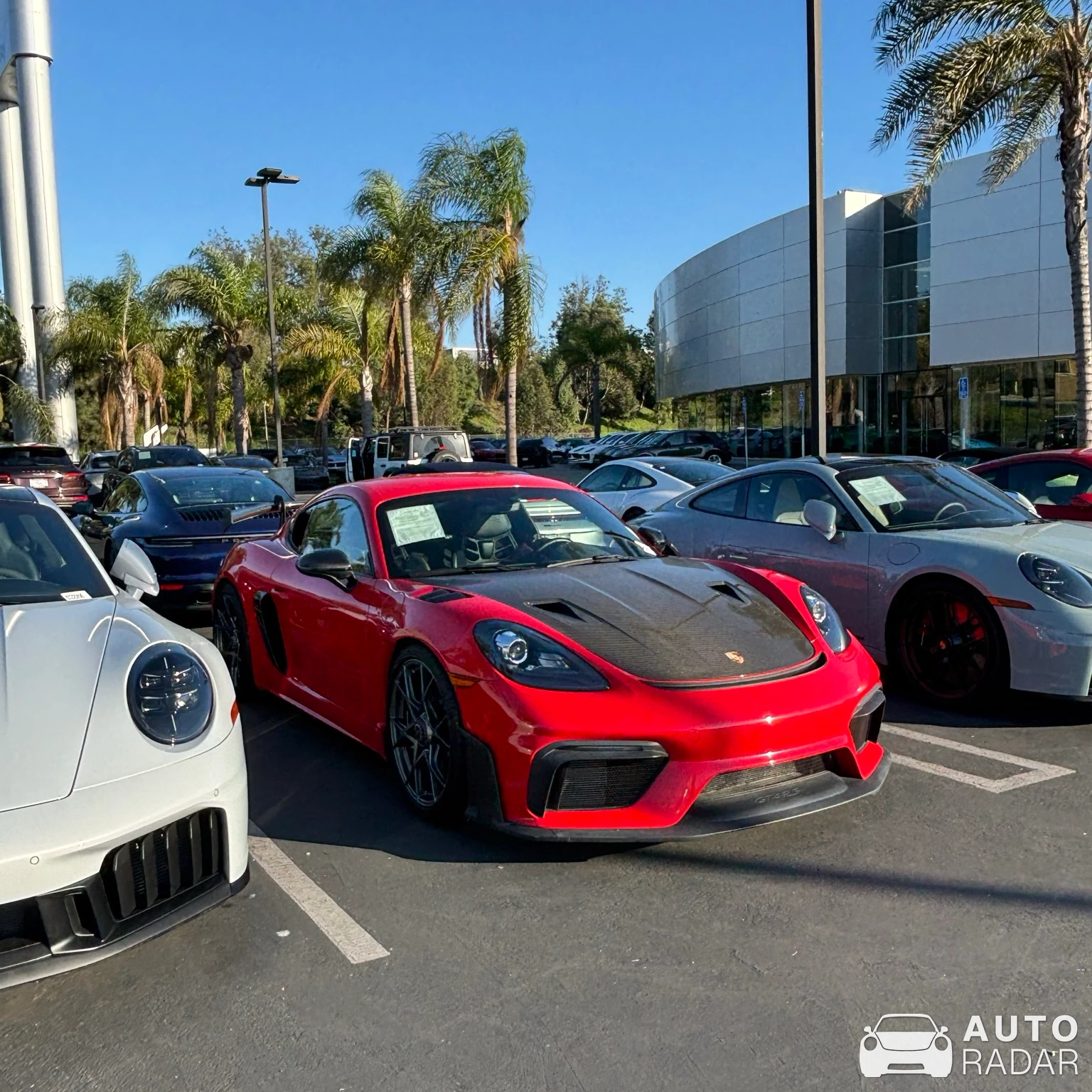 Porsche 718 Cayman GT4 RS spotted in Hawthorne, United States