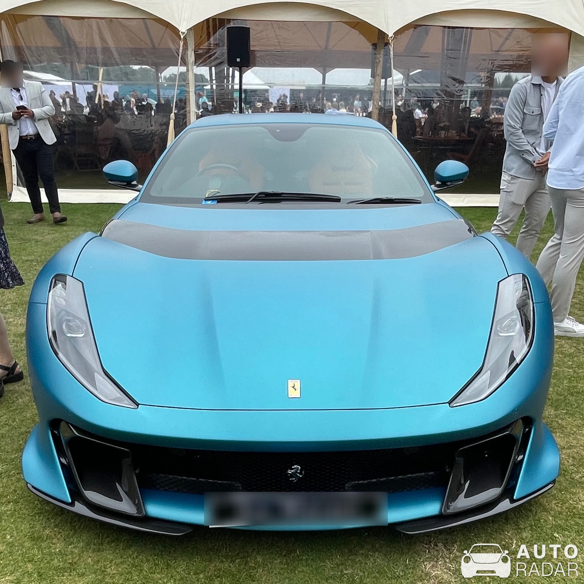 Ferrari 812 Competizione A spotted in Oxfordshire, United Kingdom