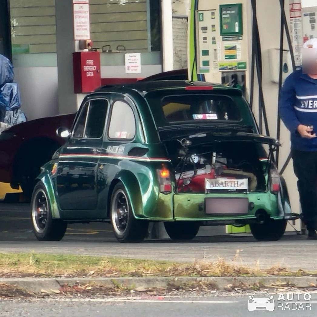 Abarth 695 Competizione spotted in Ferntree Gully