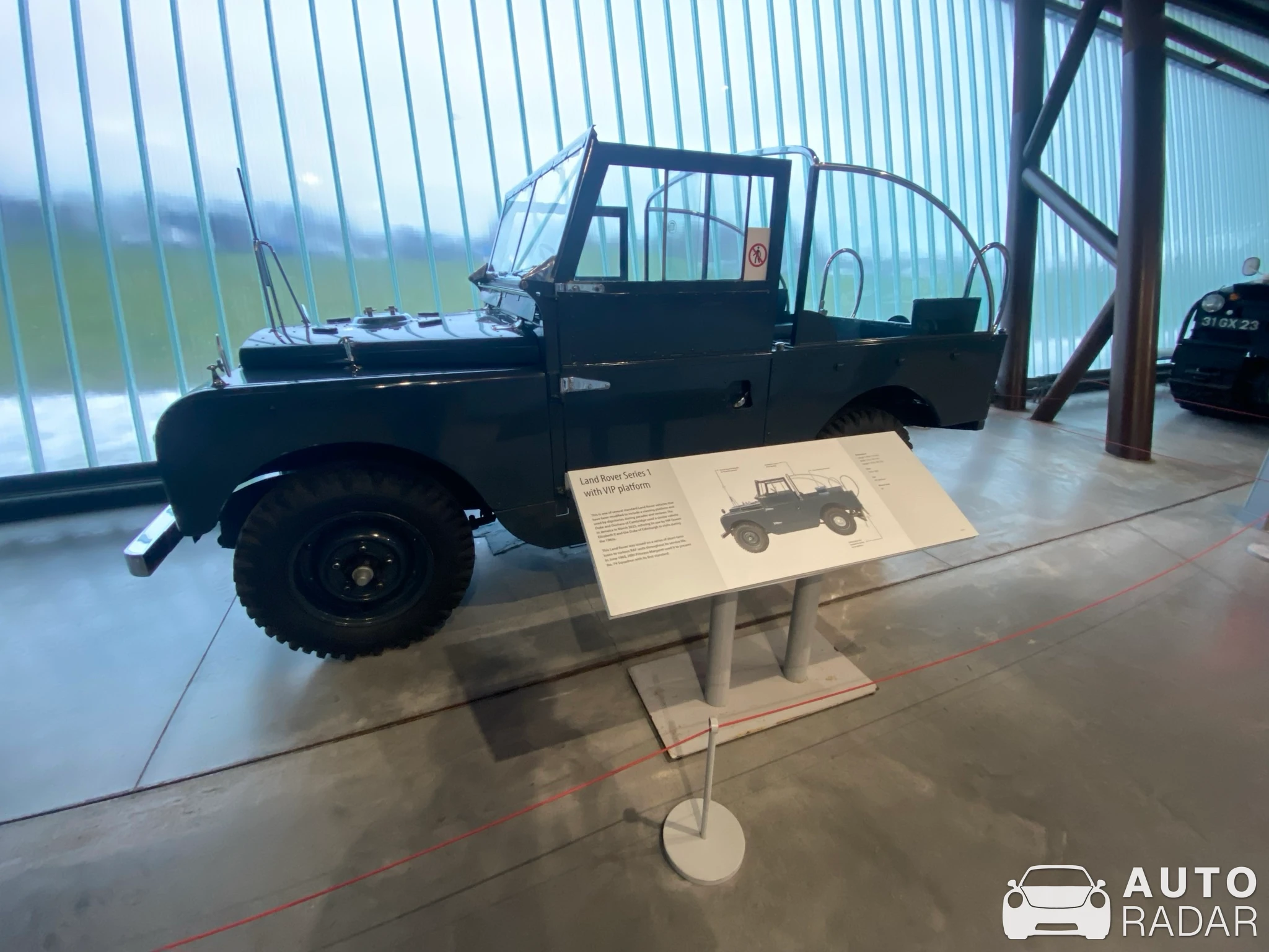 Land Rover Series I VIP Platform spotted in England, United Kingdom
