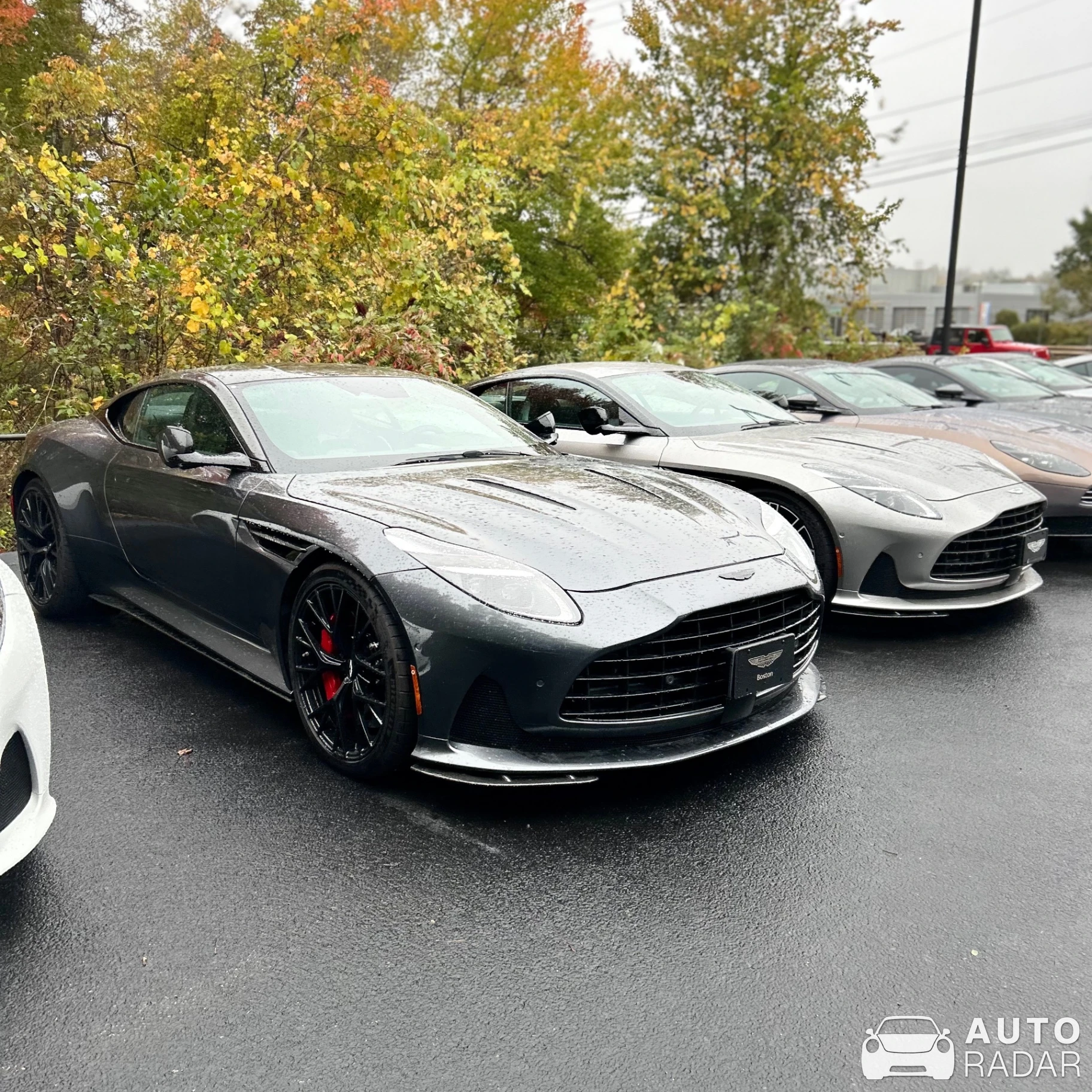 Aston Martin DB12 spotted in Westwood, United States