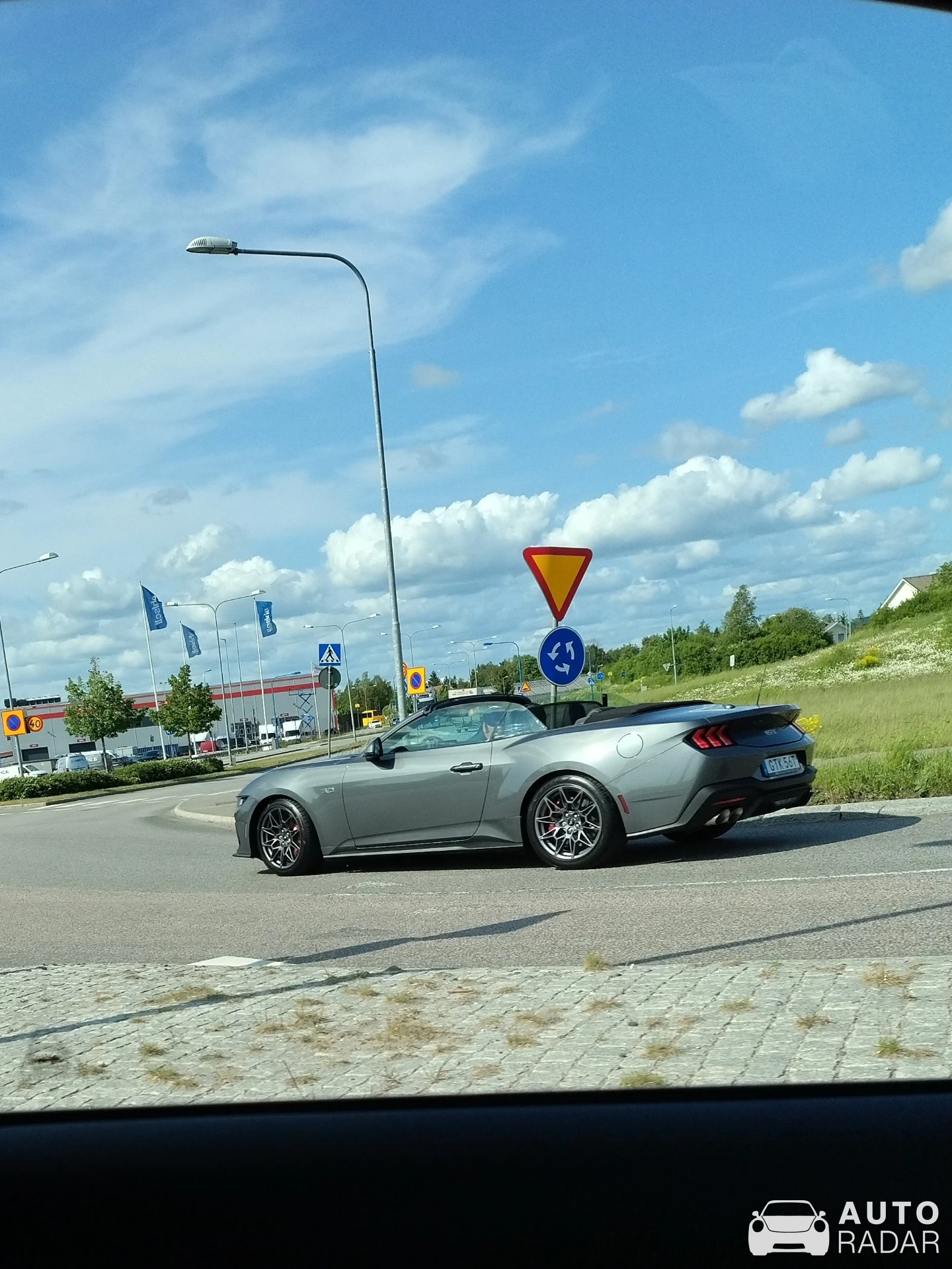 Ford RTR Mustang GT Convertible 2024 spotted