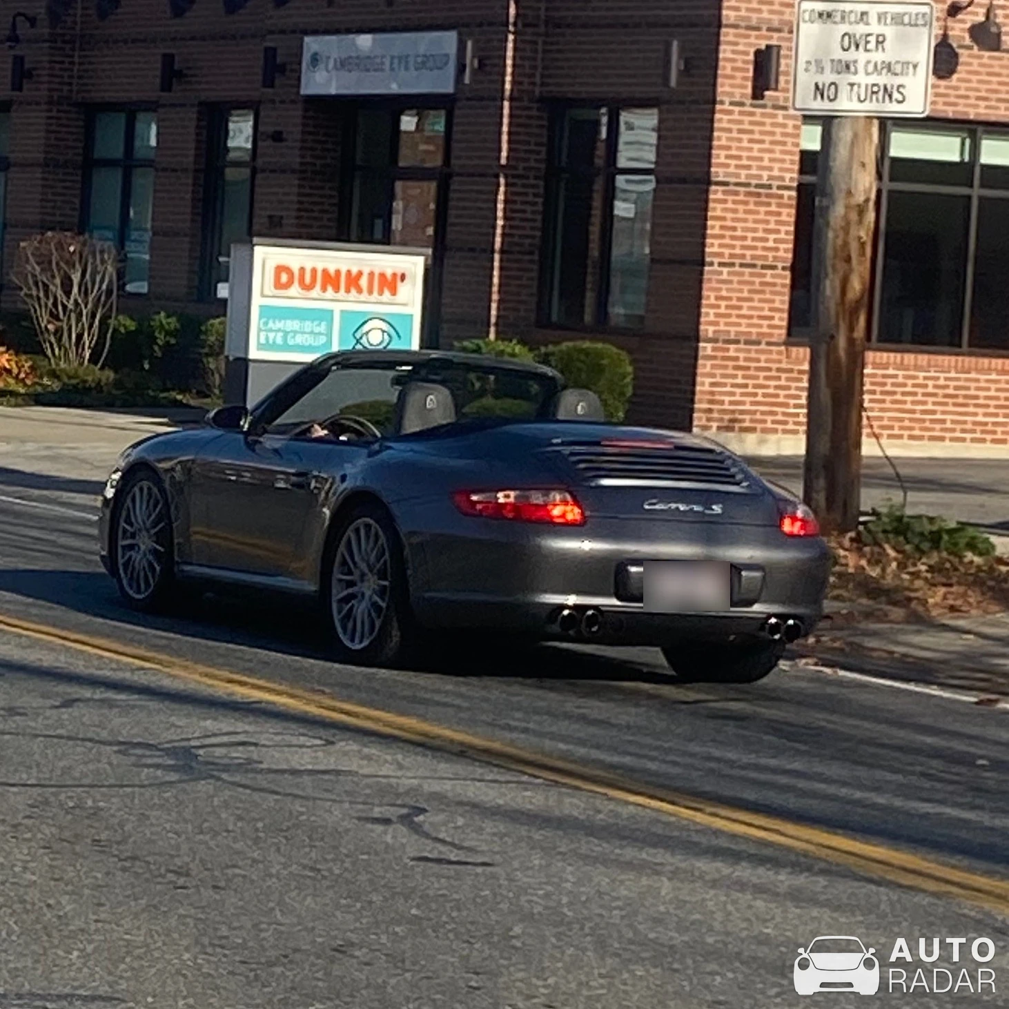 Porsche 997 Carrera S Cabriolet spotted in Watertown, United States