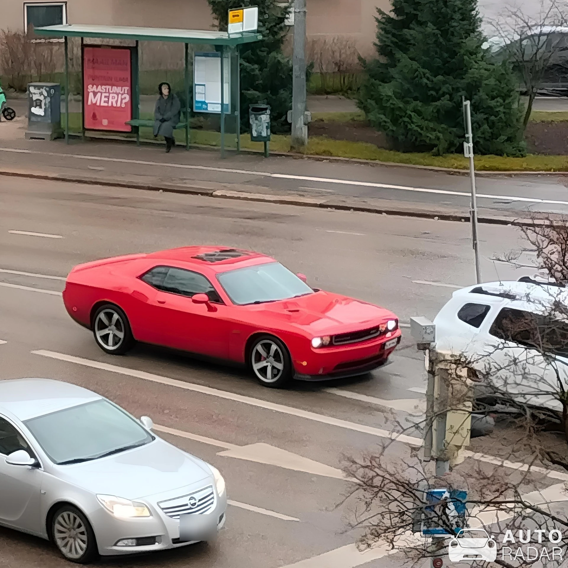 Dodge Challenger SRT spotted in Helsinki, Finland