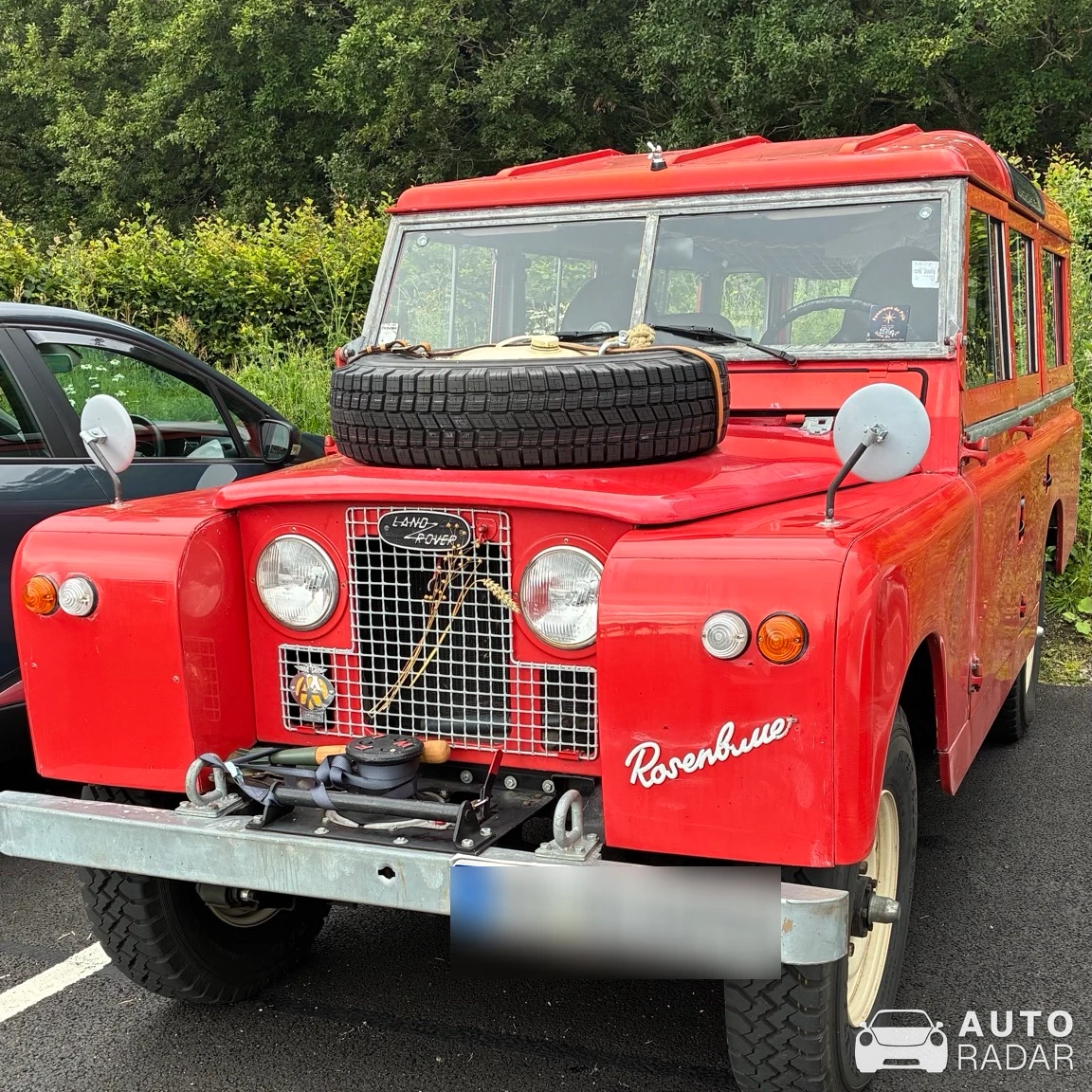 Land Rover Series 2 109 Station Wagon spotted in Dornie