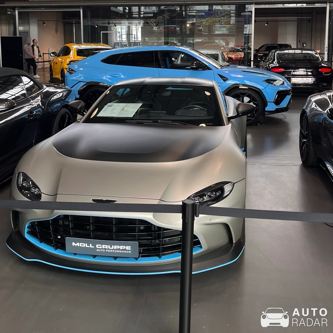 Aston Martin V8 spotted in Köln