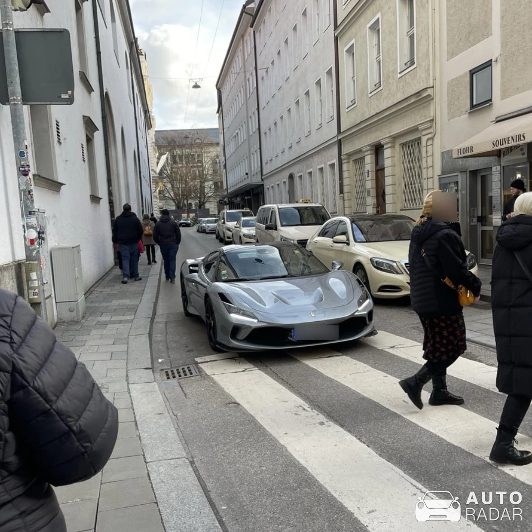 Ferrari F8 Tributo spotted in Beyoğlu, Türkiye