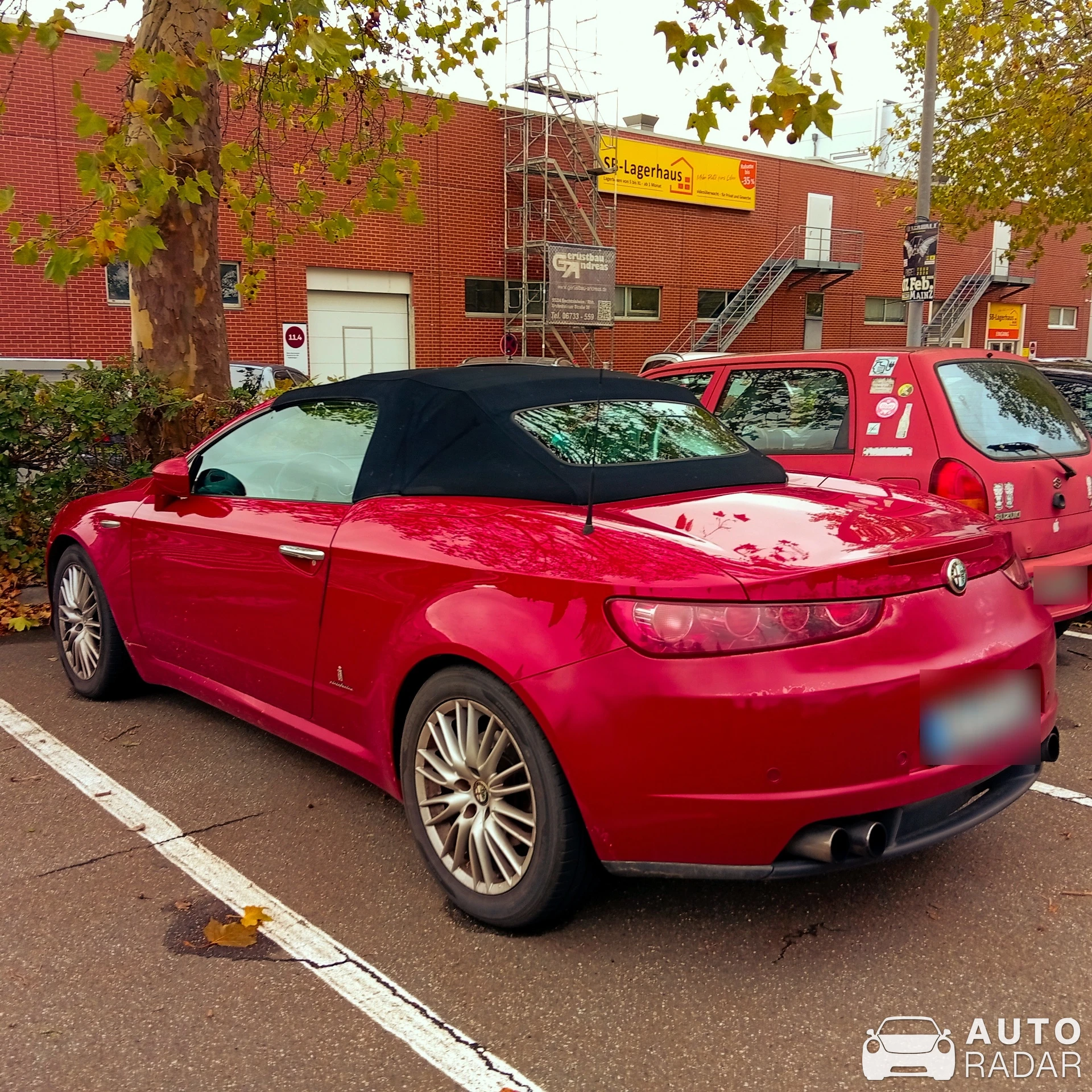 Alfa Romeo Spider Type 939 spotted in Mainz