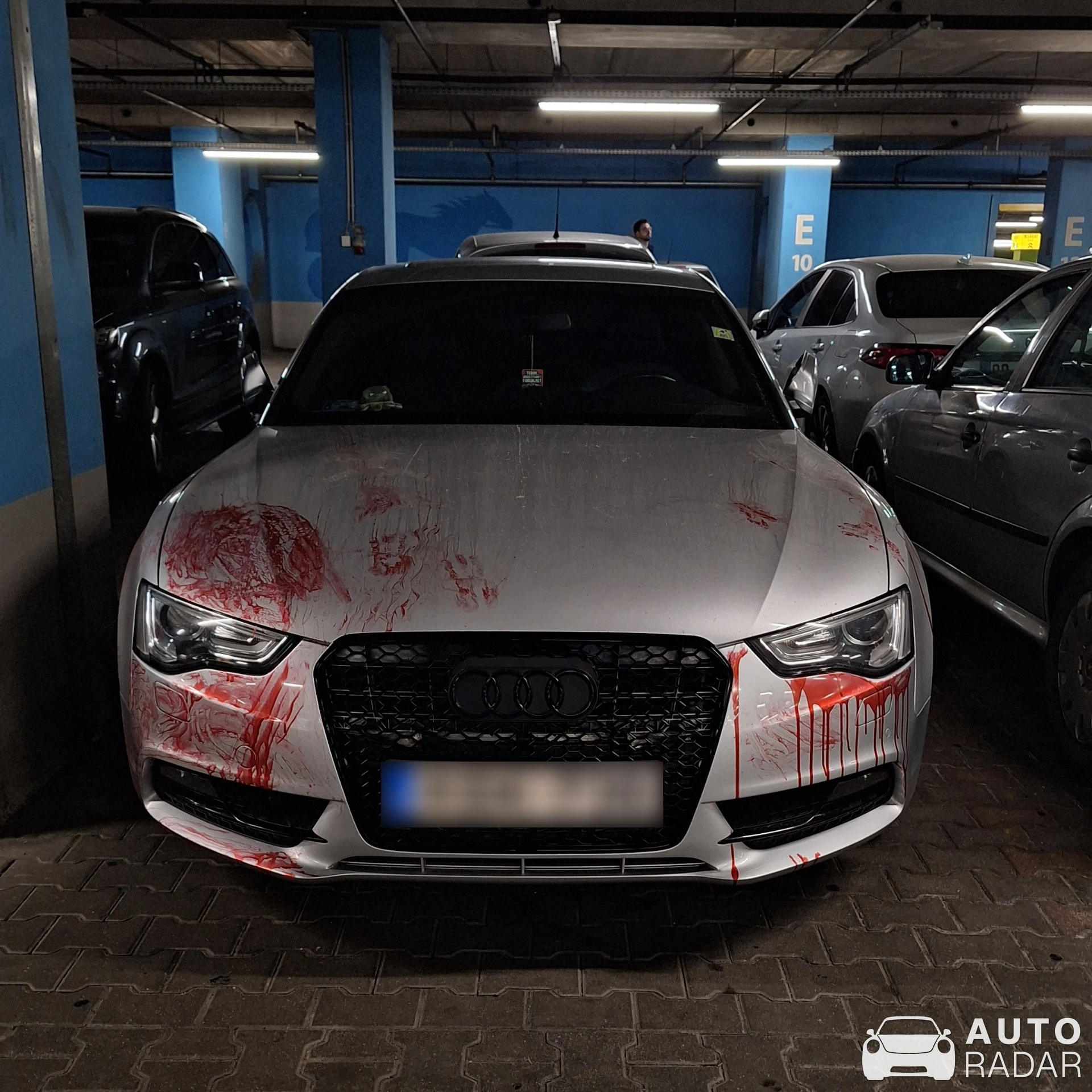 Audi A5 spotted in Budapest, Hungary
