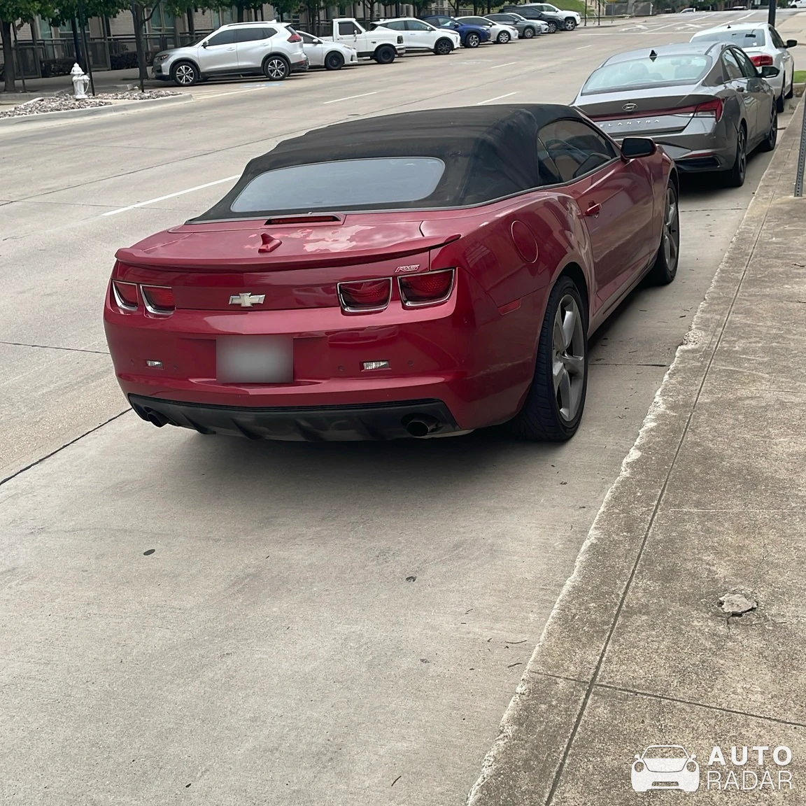Chevrolet Camaro RS Cabriolet spotted in Arlington