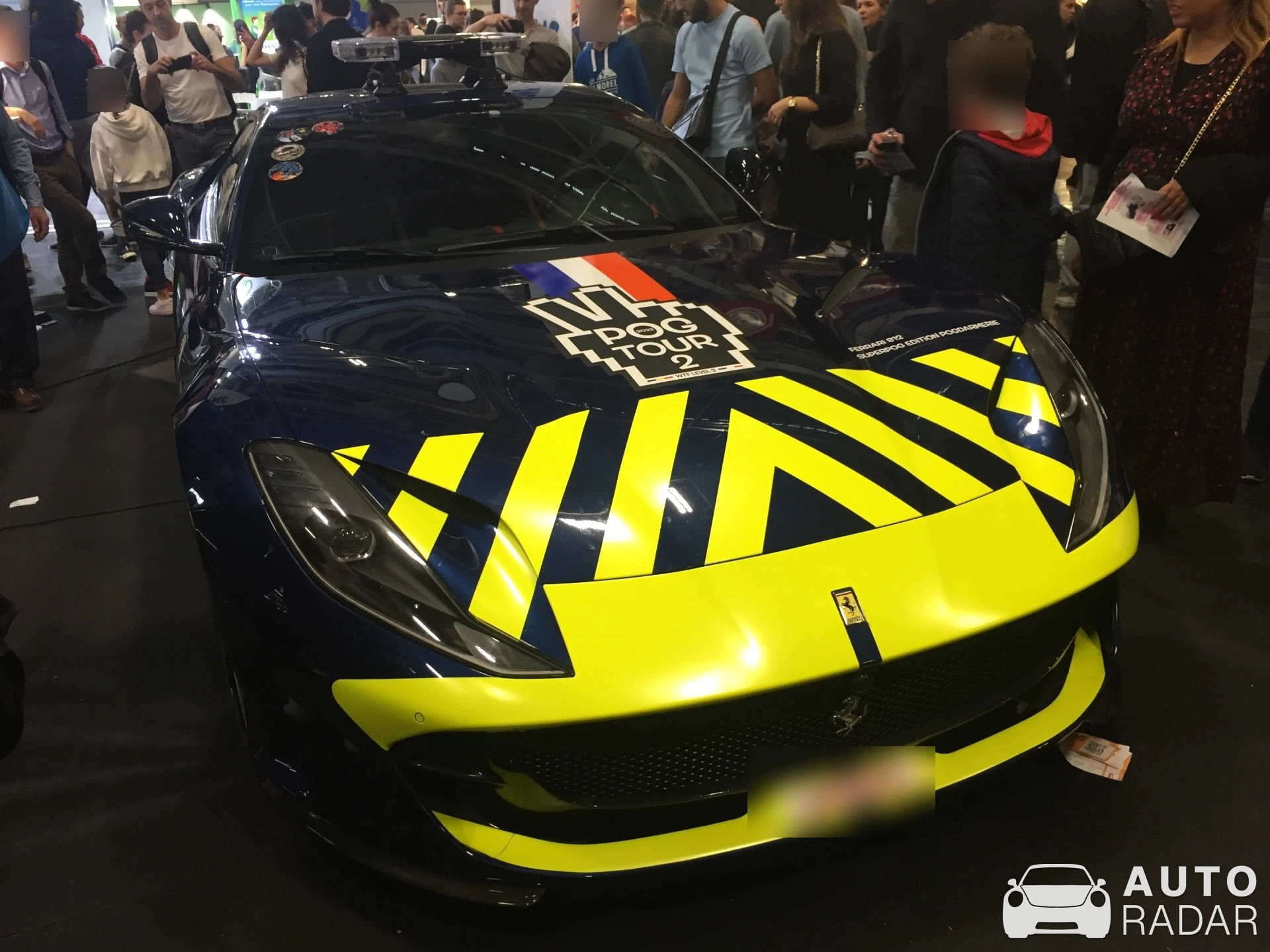 Ferrari 812 GTS spotted in Paris, France