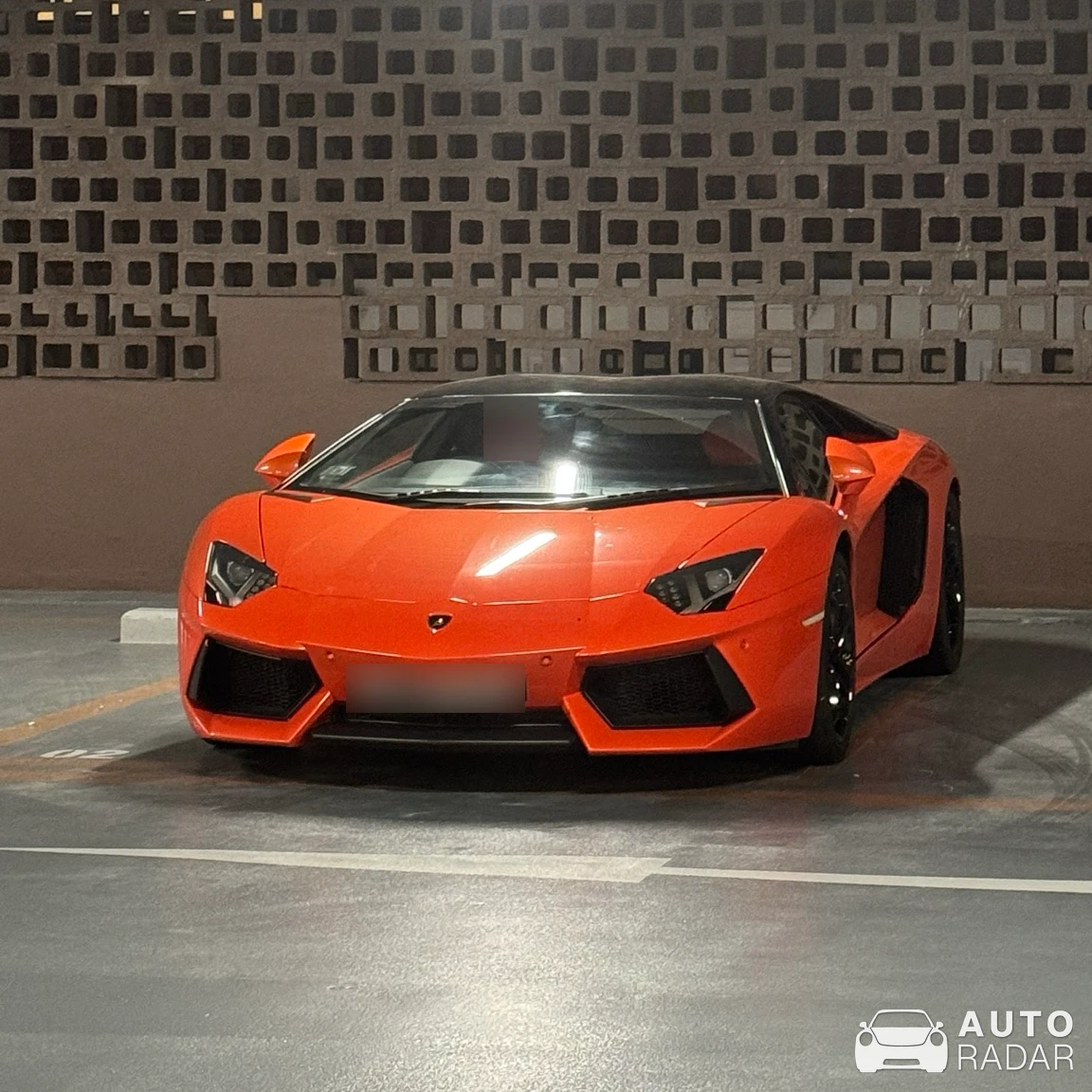 Lamborghini Aventador LP700-4 spotted in , 