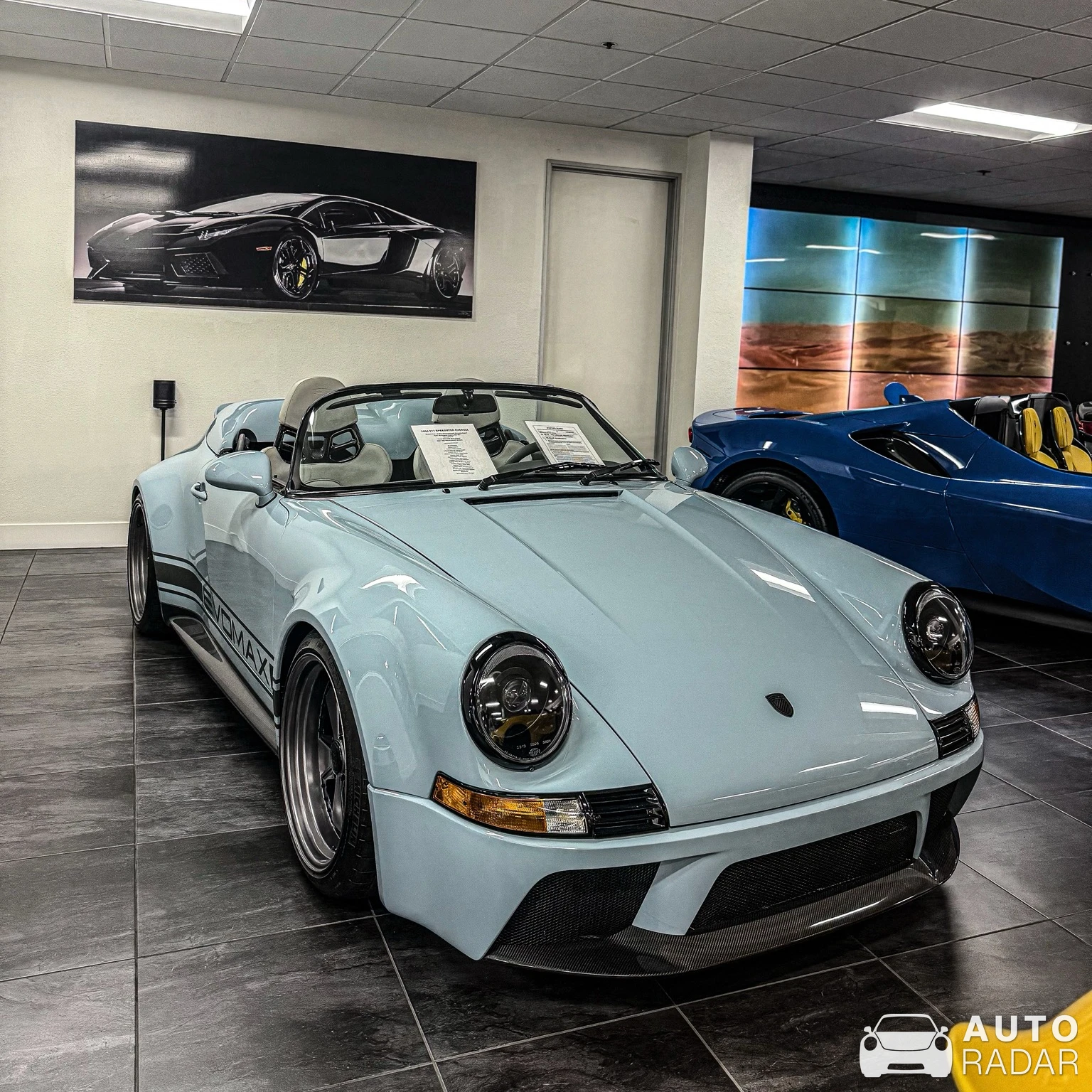 Porsche 964 Speedster EVOMAX spotted in San Juan Capistrano