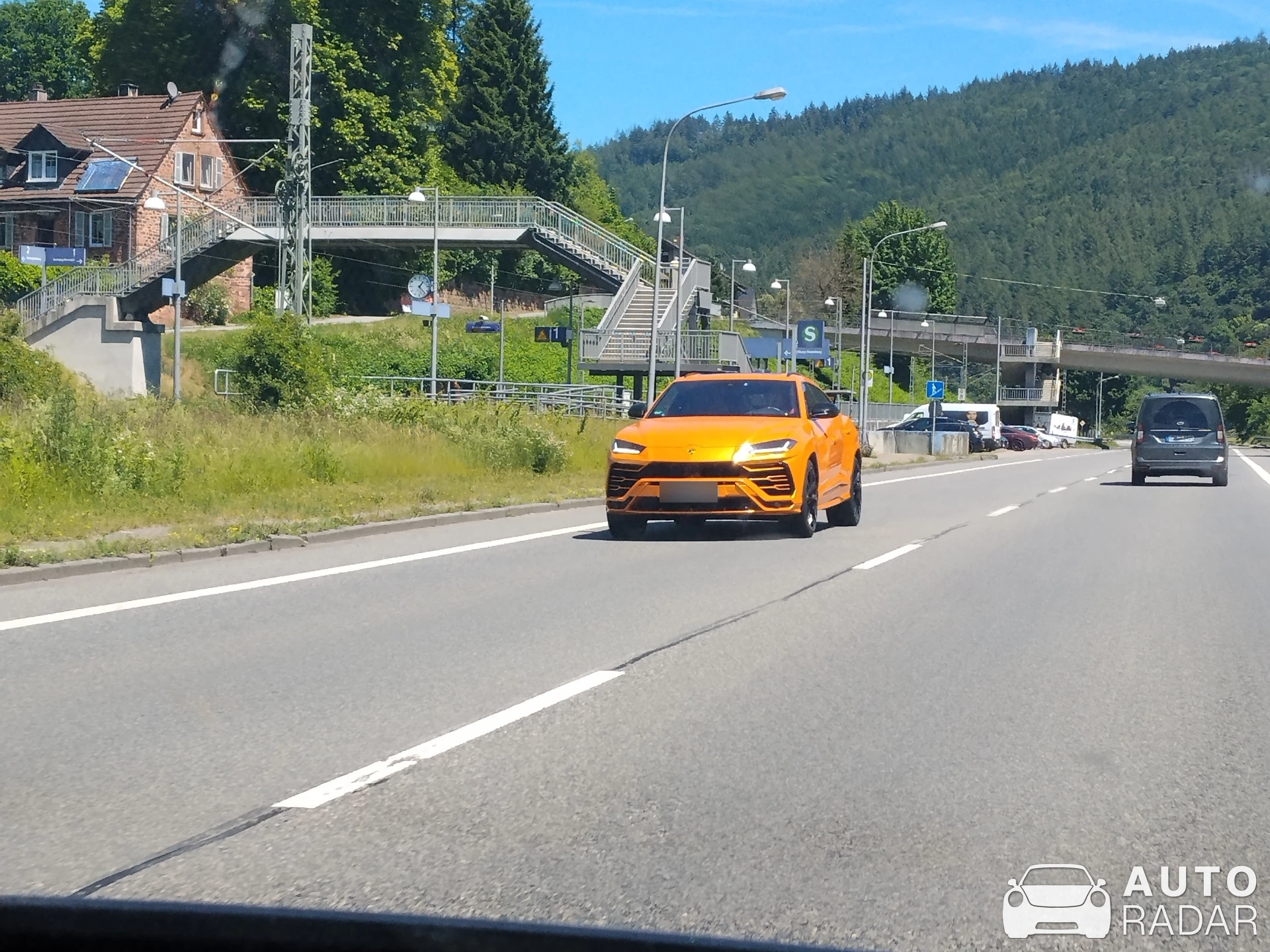 Lamborghini Urus spotted in Heidelberg