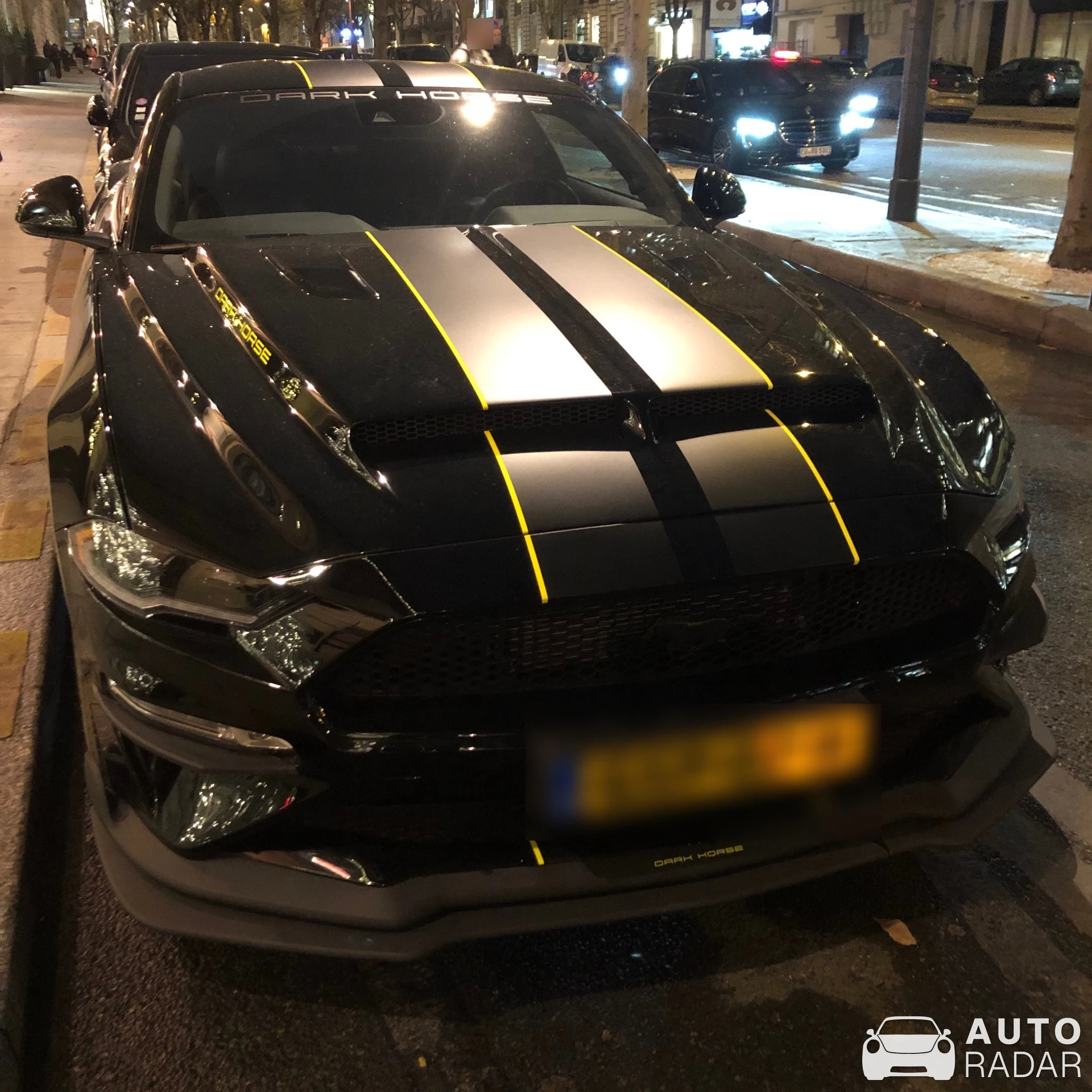Ford Mustang GT spotted in Paris, France