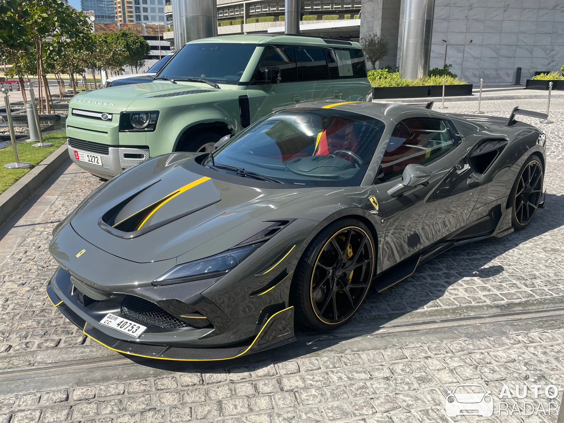 Ferrari F8 Tributo Mansory spotted in دبي, Zjednoczone Emiraty Arabskie