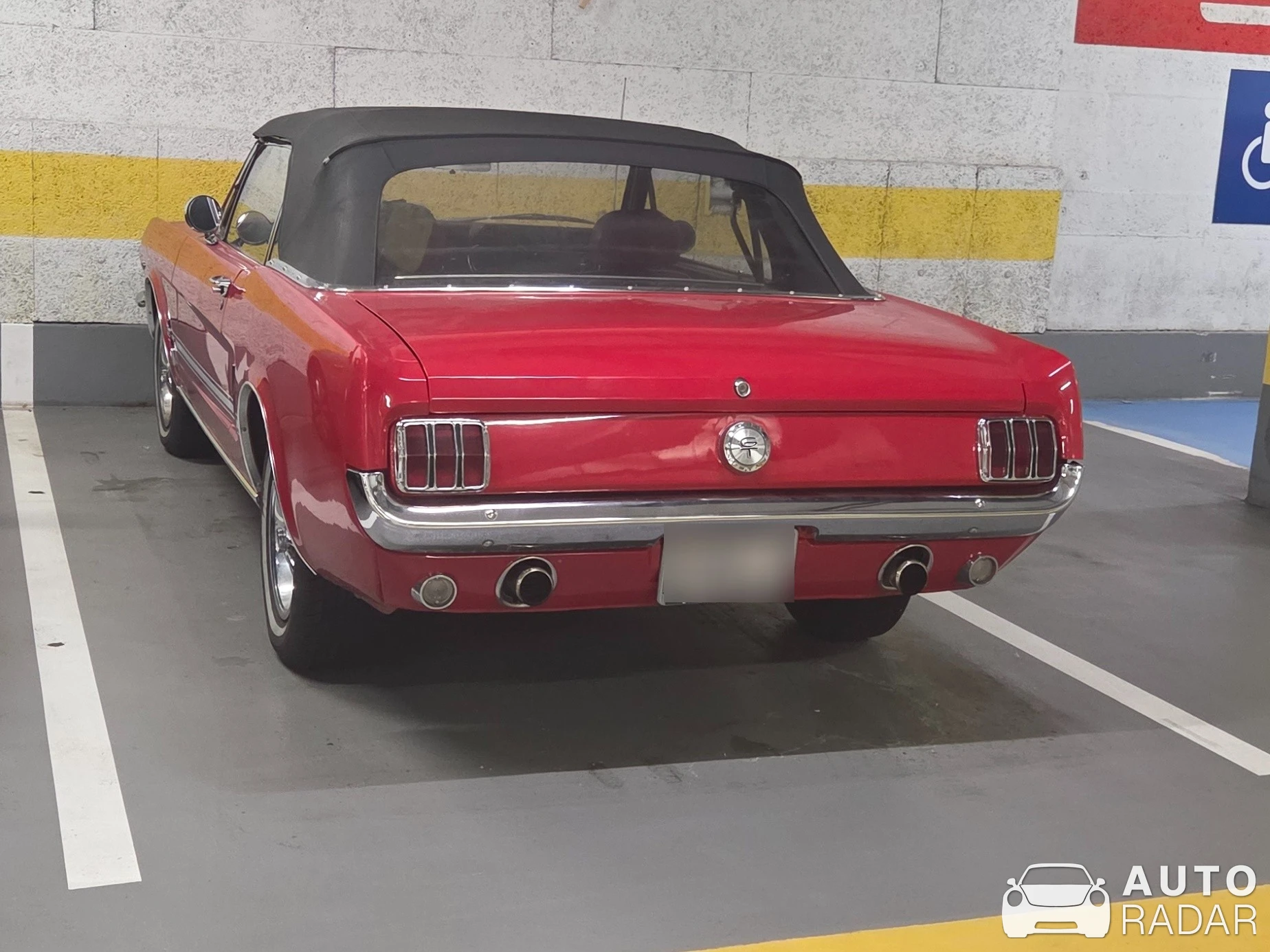 Ford Mustang GT Convertible spotted in Budapest, Hungary