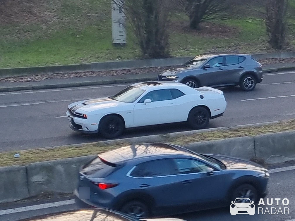 Dodge Challenger spotted in Milano, Italy
