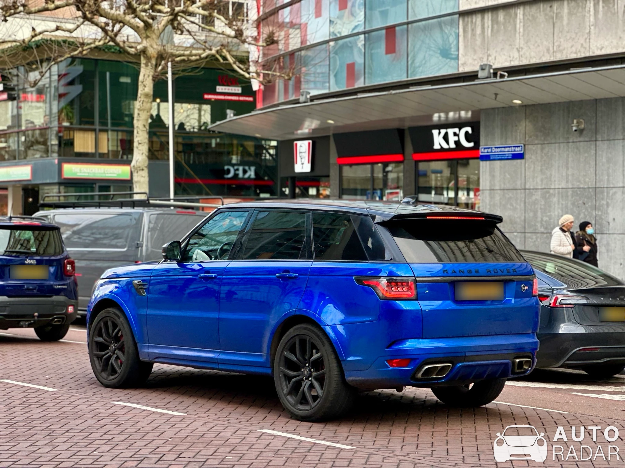 Land Rover Range Rover Sport SVR Carbon Edition spotted in Rotterdam