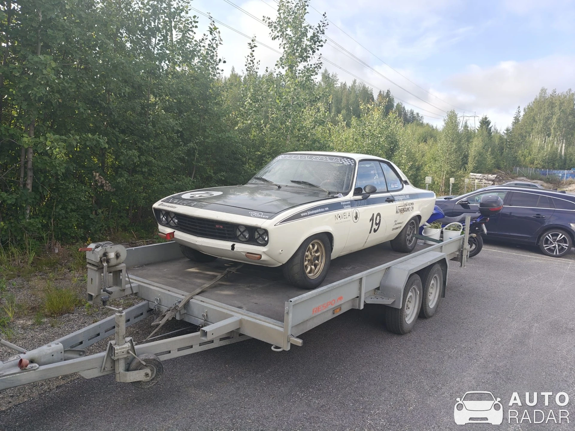 Opel Manta A spotted in Jyväskylä