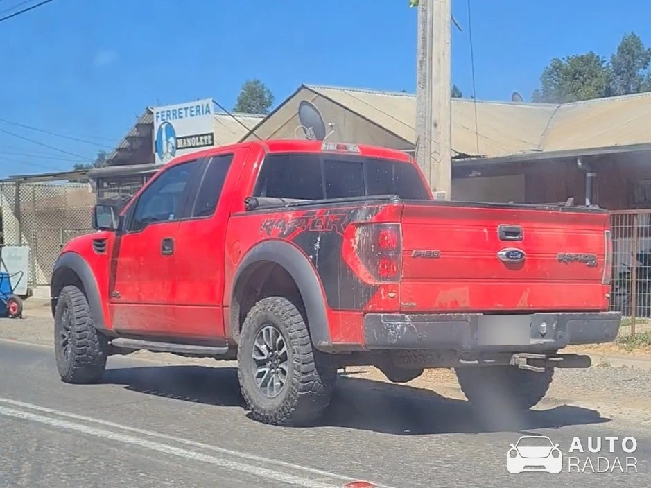 Ford F-150 Raptor spotted in Villa Prat, Chile